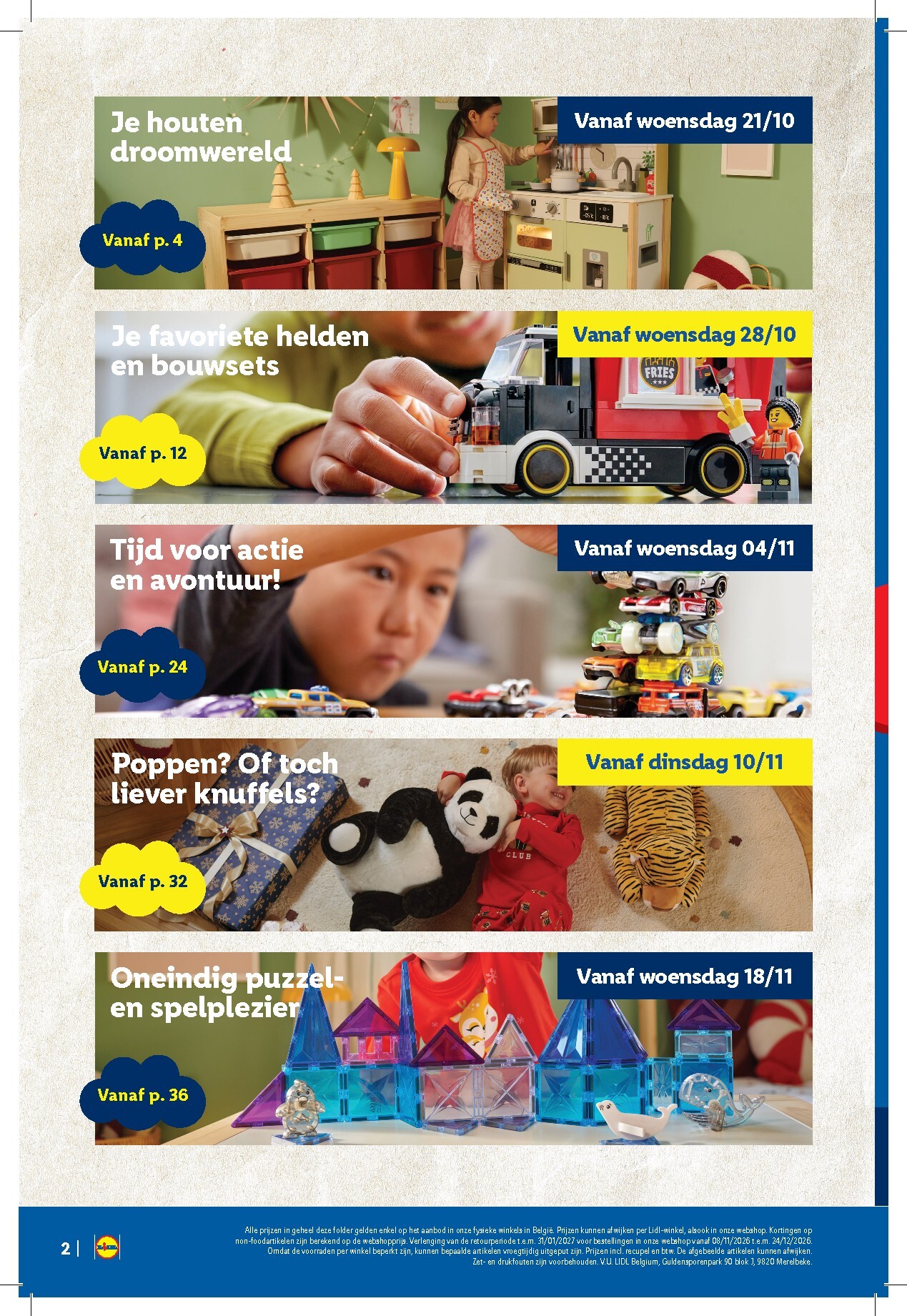 lidl - Lidl - Speelgoedboekje folder voor volgende week van woensdag 21/10/2026 tot dinsdag 24/11/2026 - page: 2