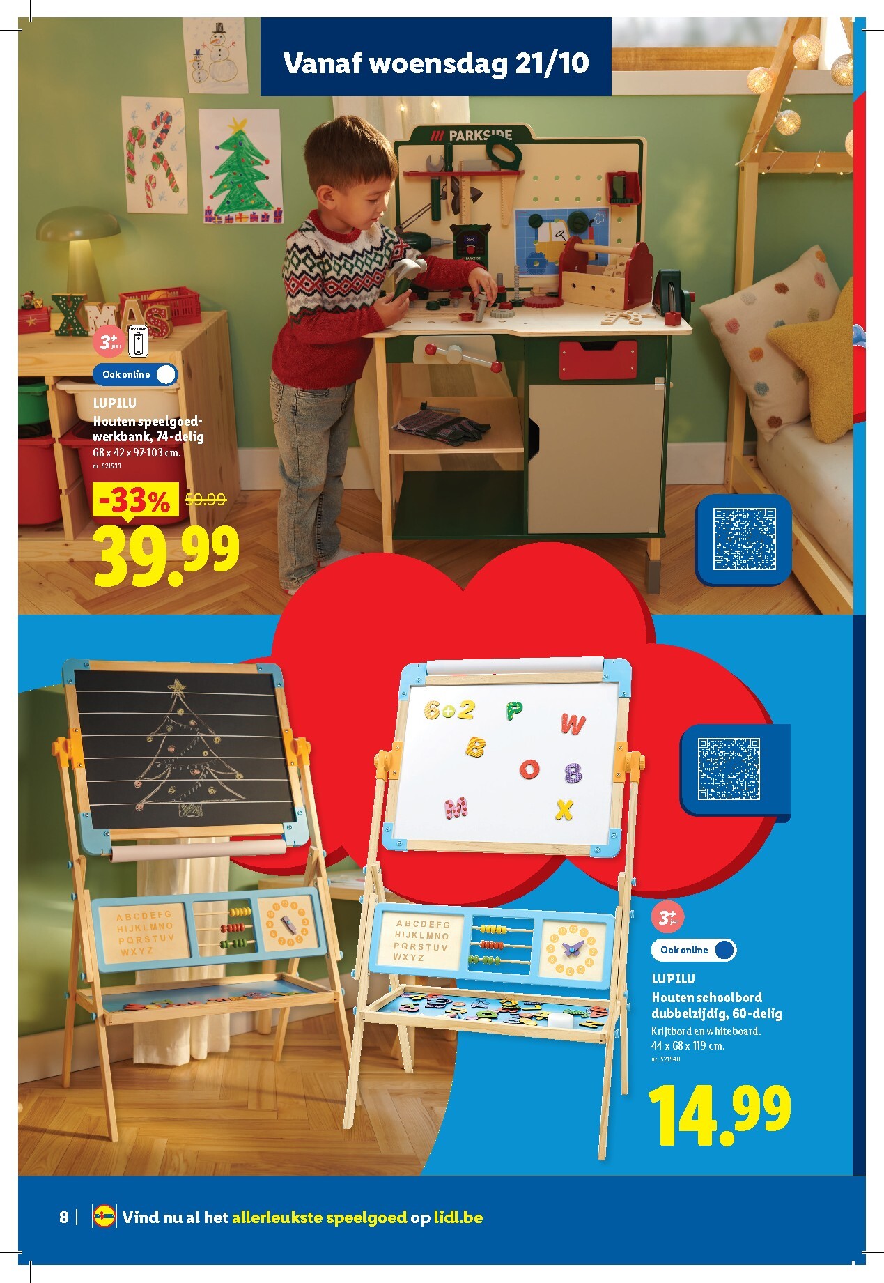 lidl - Lidl - Speelgoedboekje folder voor volgende week van woensdag 21/10/2026 tot dinsdag 24/11/2026 - page: 8