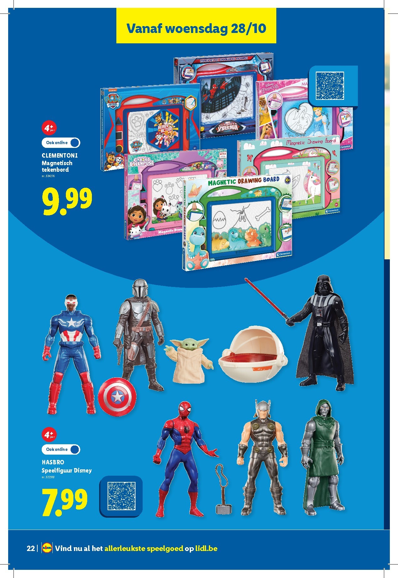 lidl - Lidl - Speelgoedboekje folder voor volgende week van woensdag 21/10/2026 tot dinsdag 24/11/2026 - page: 22