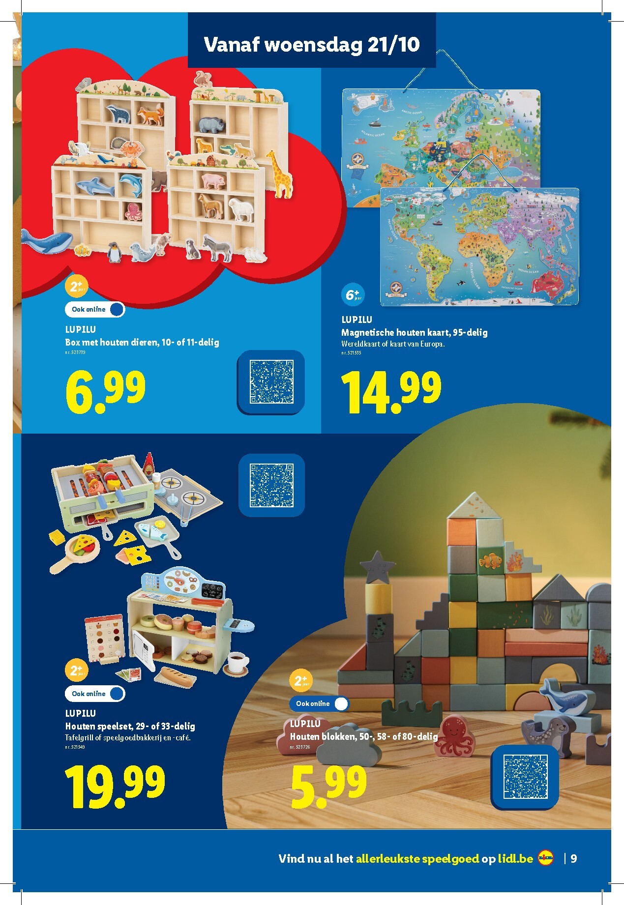 lidl - Lidl - Speelgoedboekje folder voor volgende week van woensdag 21/10/2026 tot dinsdag 24/11/2026 - page: 9