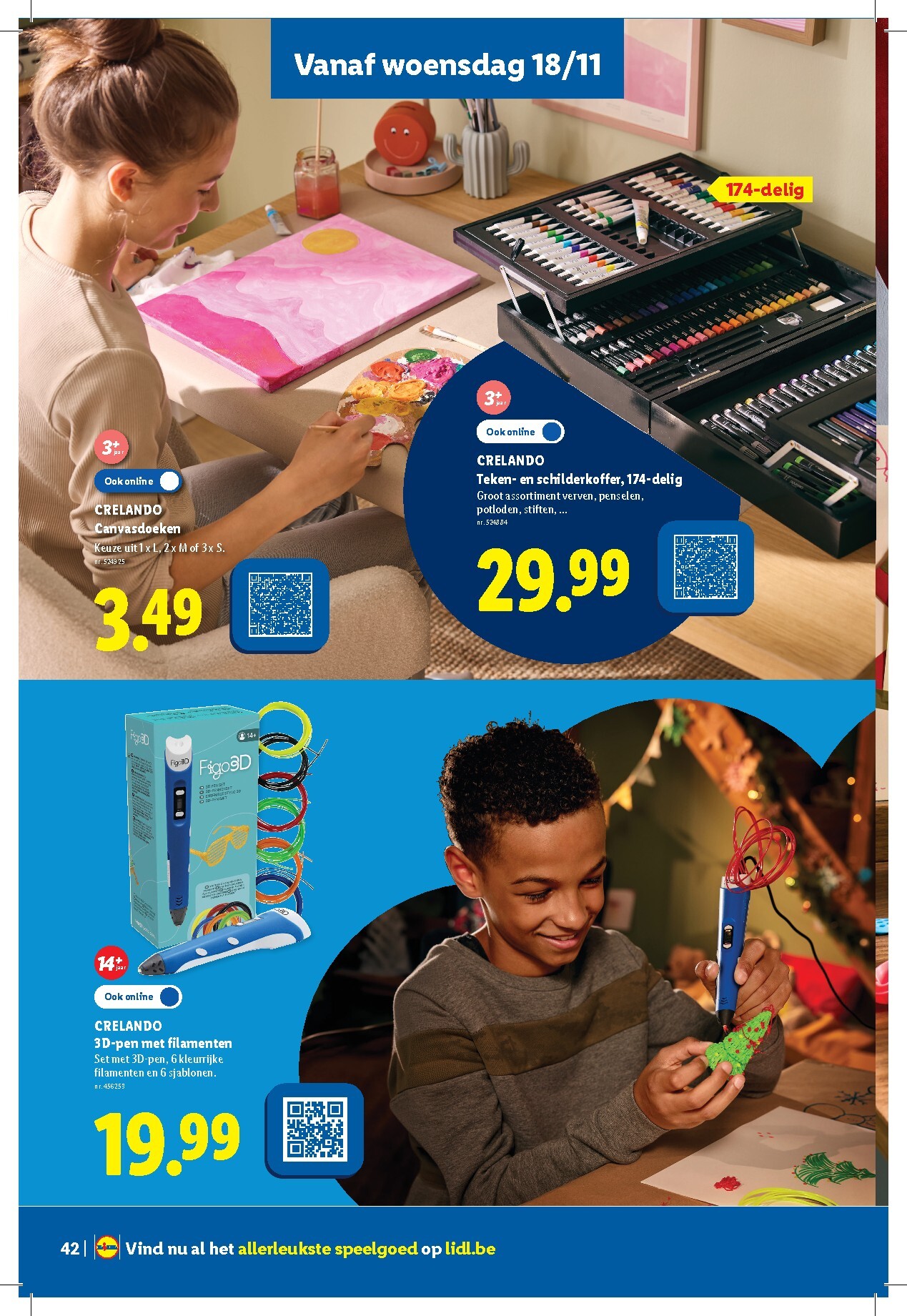 lidl - Lidl - Speelgoedboekje folder voor volgende week van woensdag 21/10/2026 tot dinsdag 24/11/2026 - page: 42