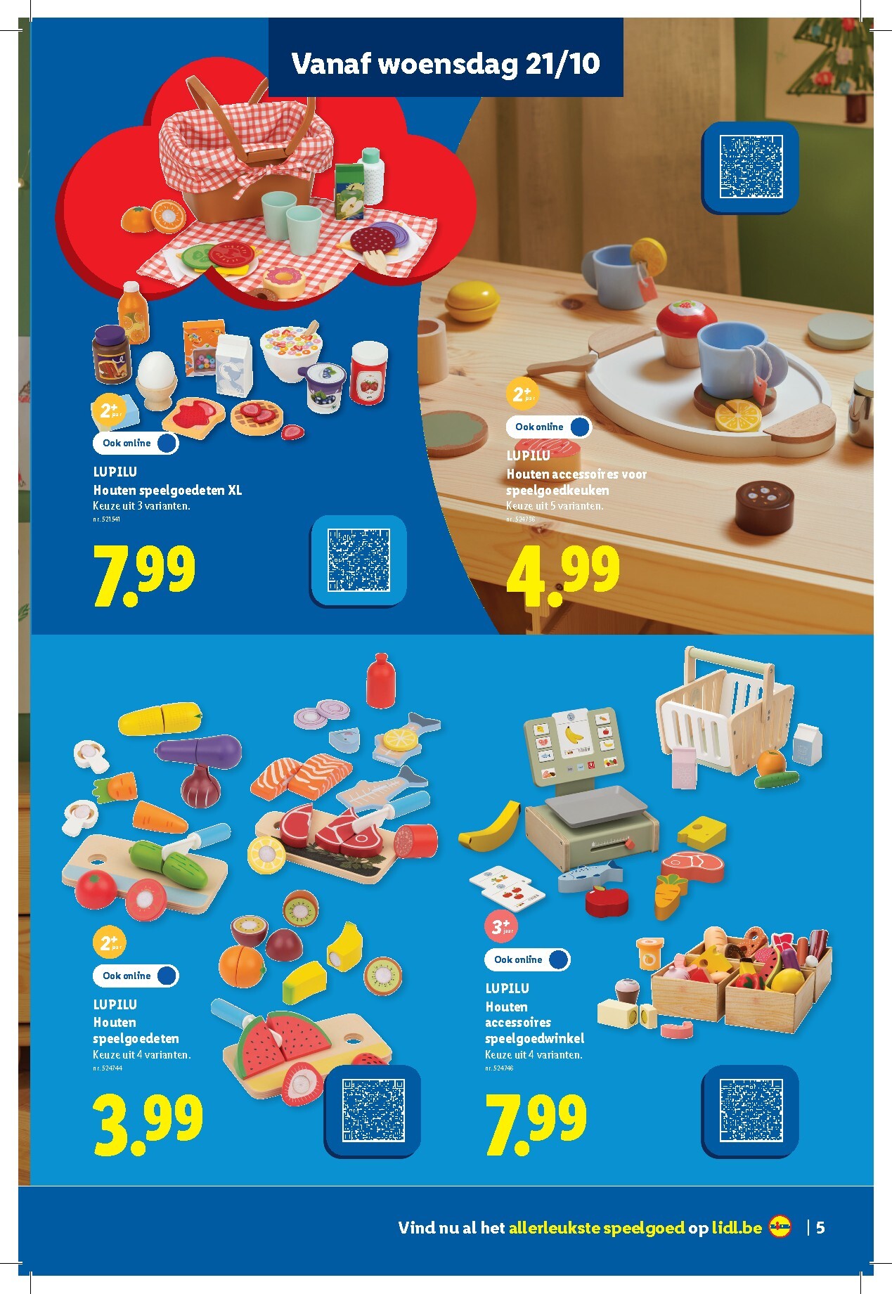 lidl - Lidl - Speelgoedboekje folder voor volgende week van woensdag 21/10/2026 tot dinsdag 24/11/2026 - page: 5