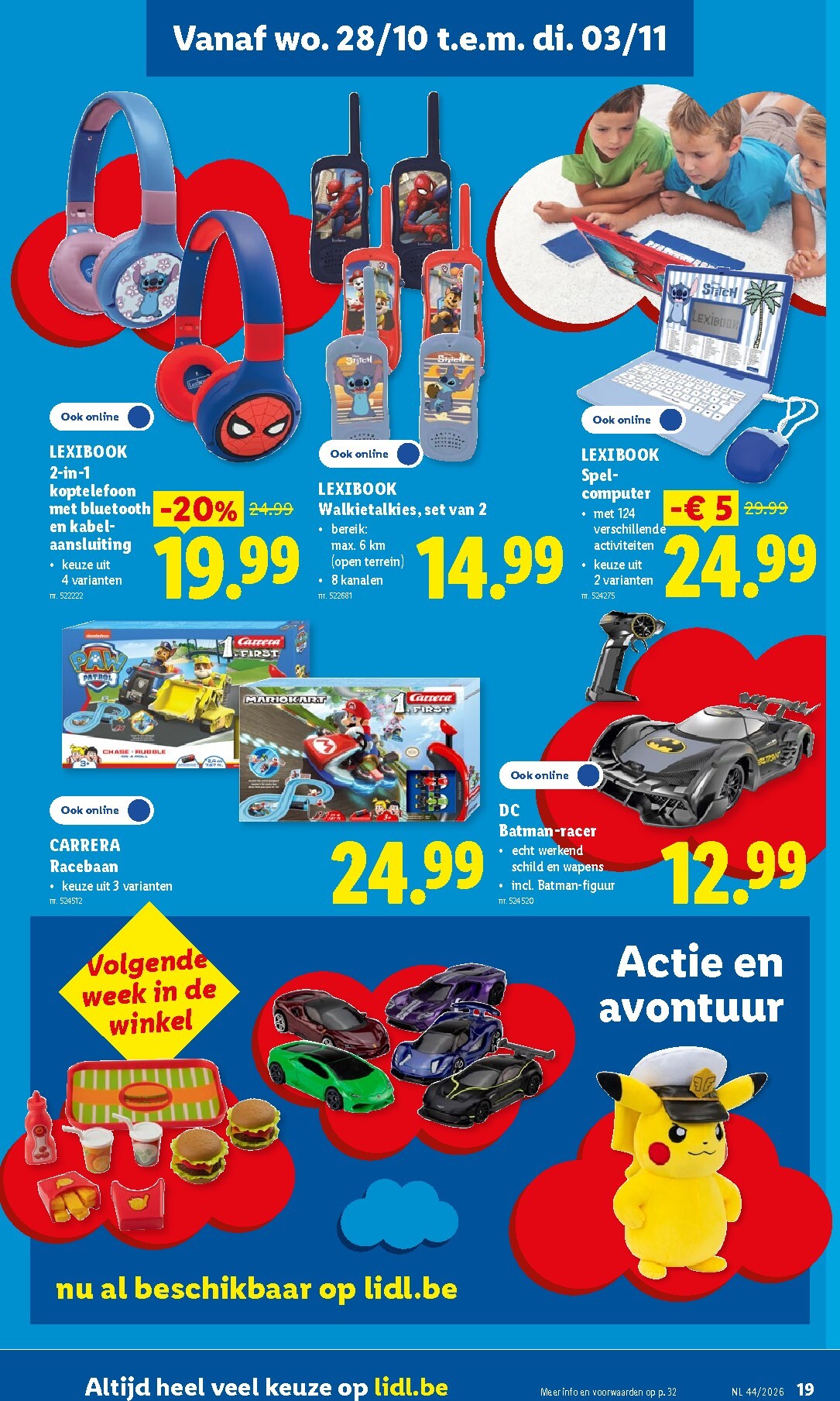 lidl - Lidl folder voor volgende week van maandag 26/10/2026 tot zaterdag 31/10/2026 - page: 19