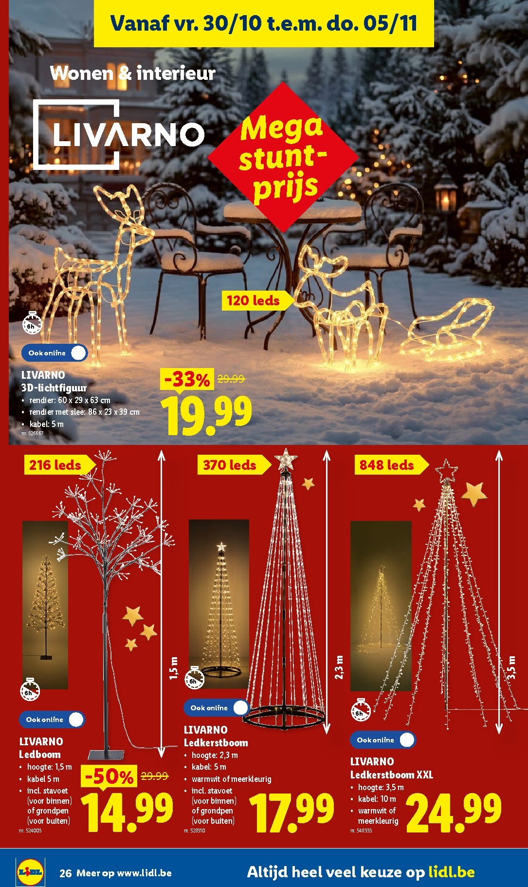 lidl - Lidl folder voor volgende week van maandag 26/10/2026 tot zaterdag 31/10/2026 - page: 26