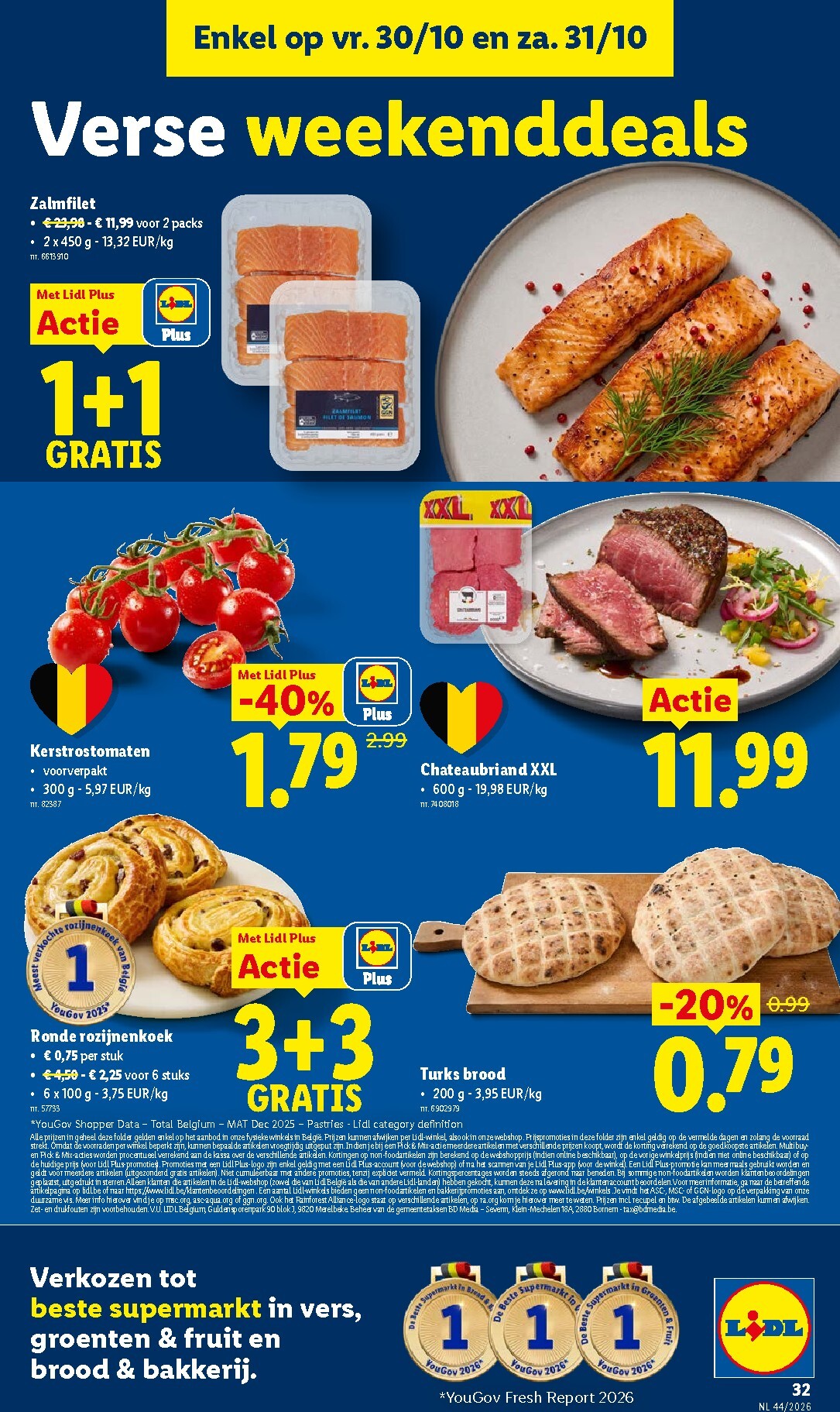 lidl - Lidl folder voor volgende week van maandag 26/10/2026 tot zaterdag 31/10/2026 - page: 32