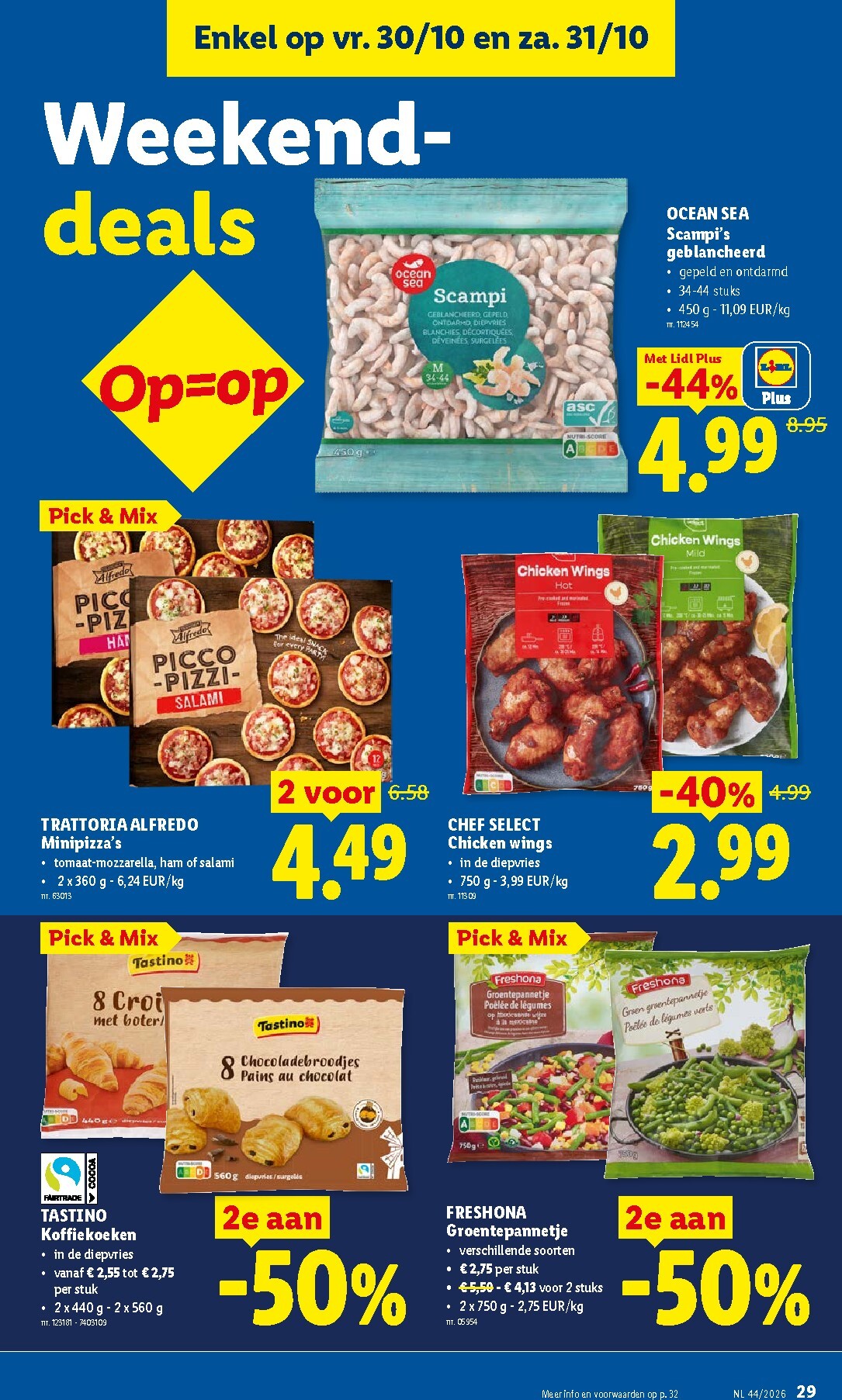 lidl - Lidl folder voor volgende week van maandag 26/10/2026 tot zaterdag 31/10/2026 - page: 29
