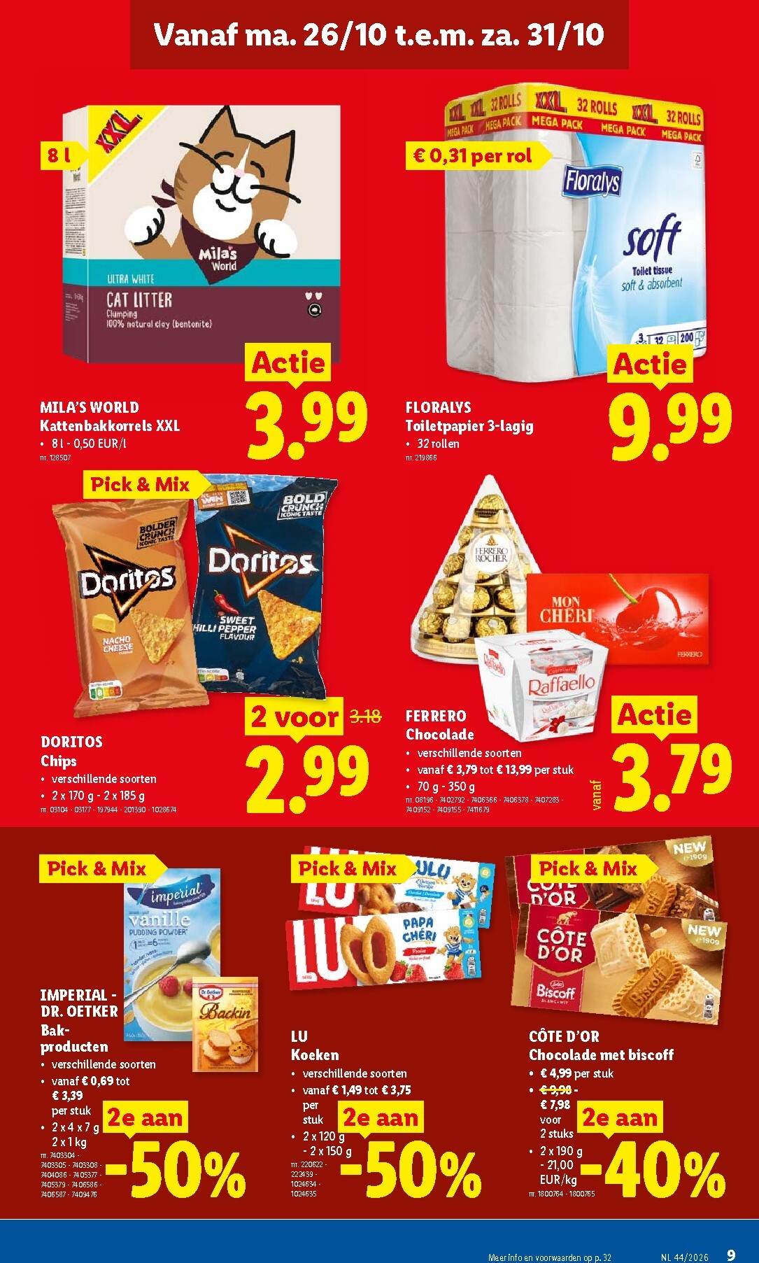 lidl - Lidl folder voor volgende week van maandag 26/10/2026 tot zaterdag 31/10/2026 - page: 9