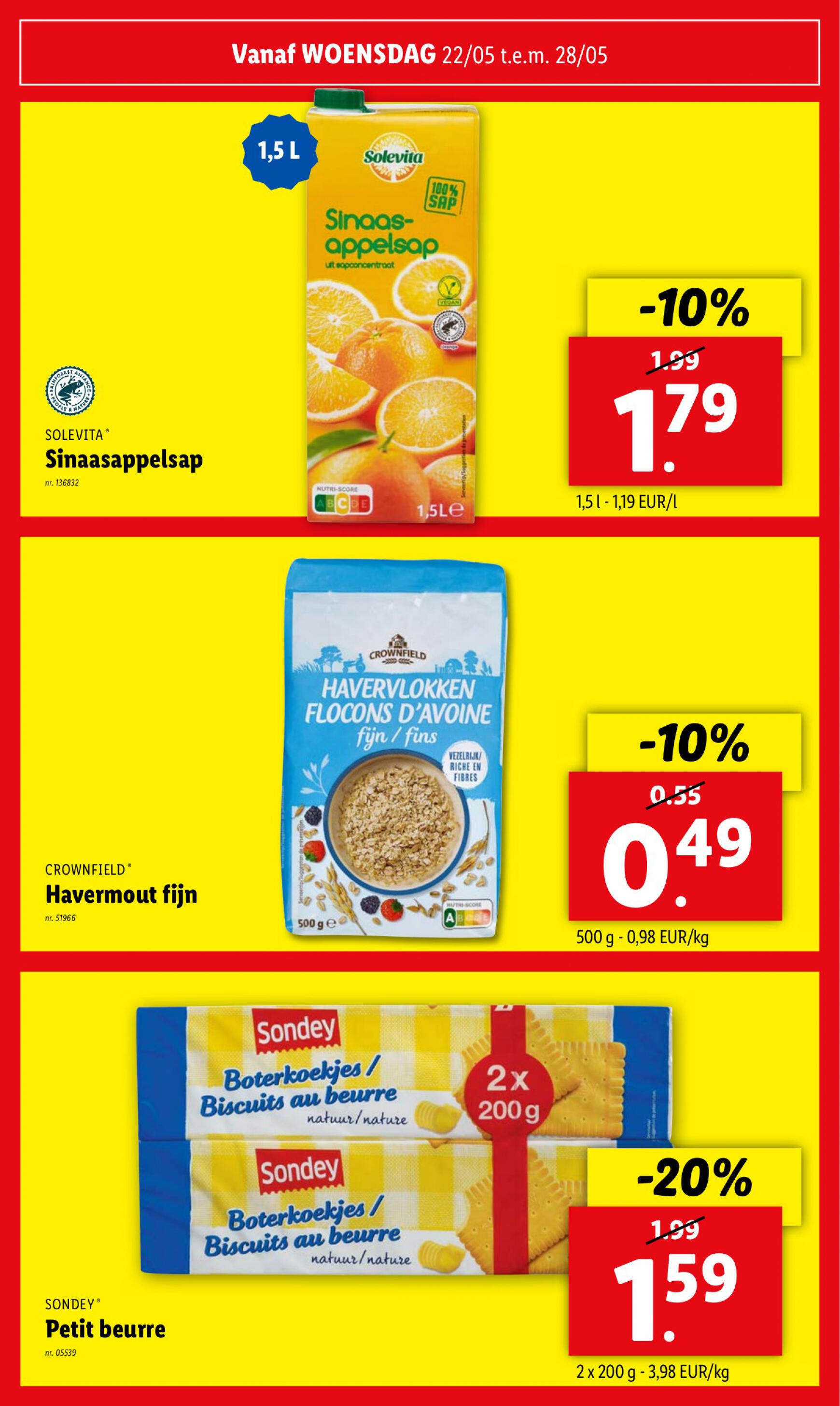 lidl - Lidl folder huidig 22.05. - 28.05. - page: 3