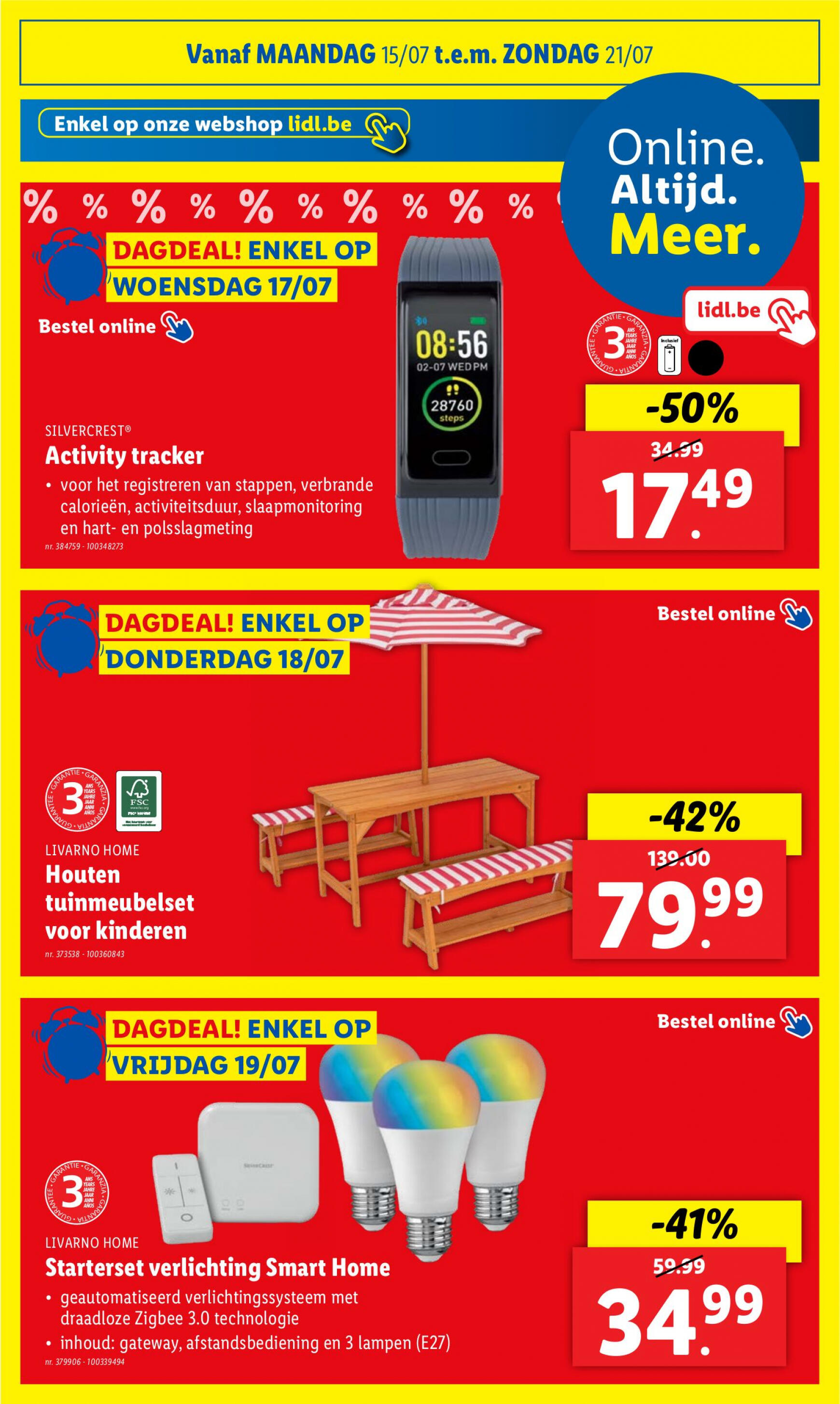 lidl - Lidl - Non-food folder folder huidig 17.07. - 23.07. - page: 3