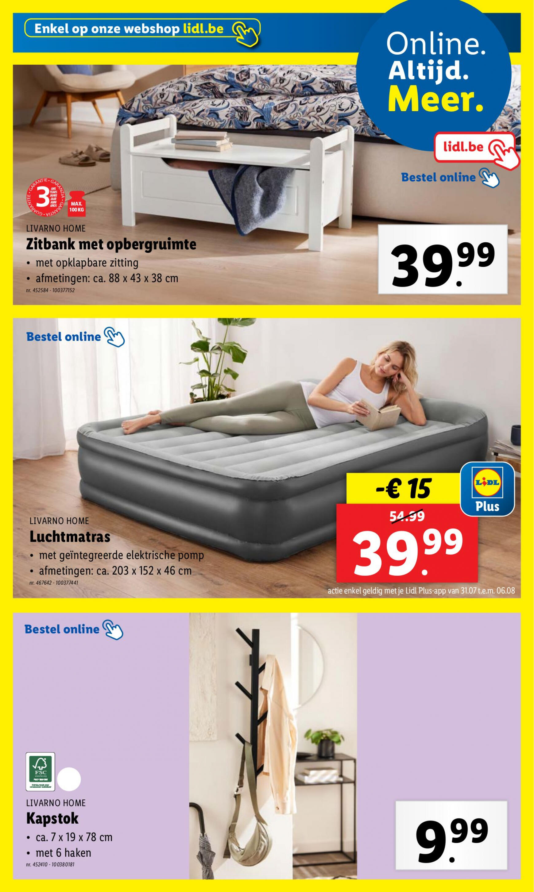 lidl - Lidl - Non Food folder folder huidig 31.07. - 06.08. - page: 25