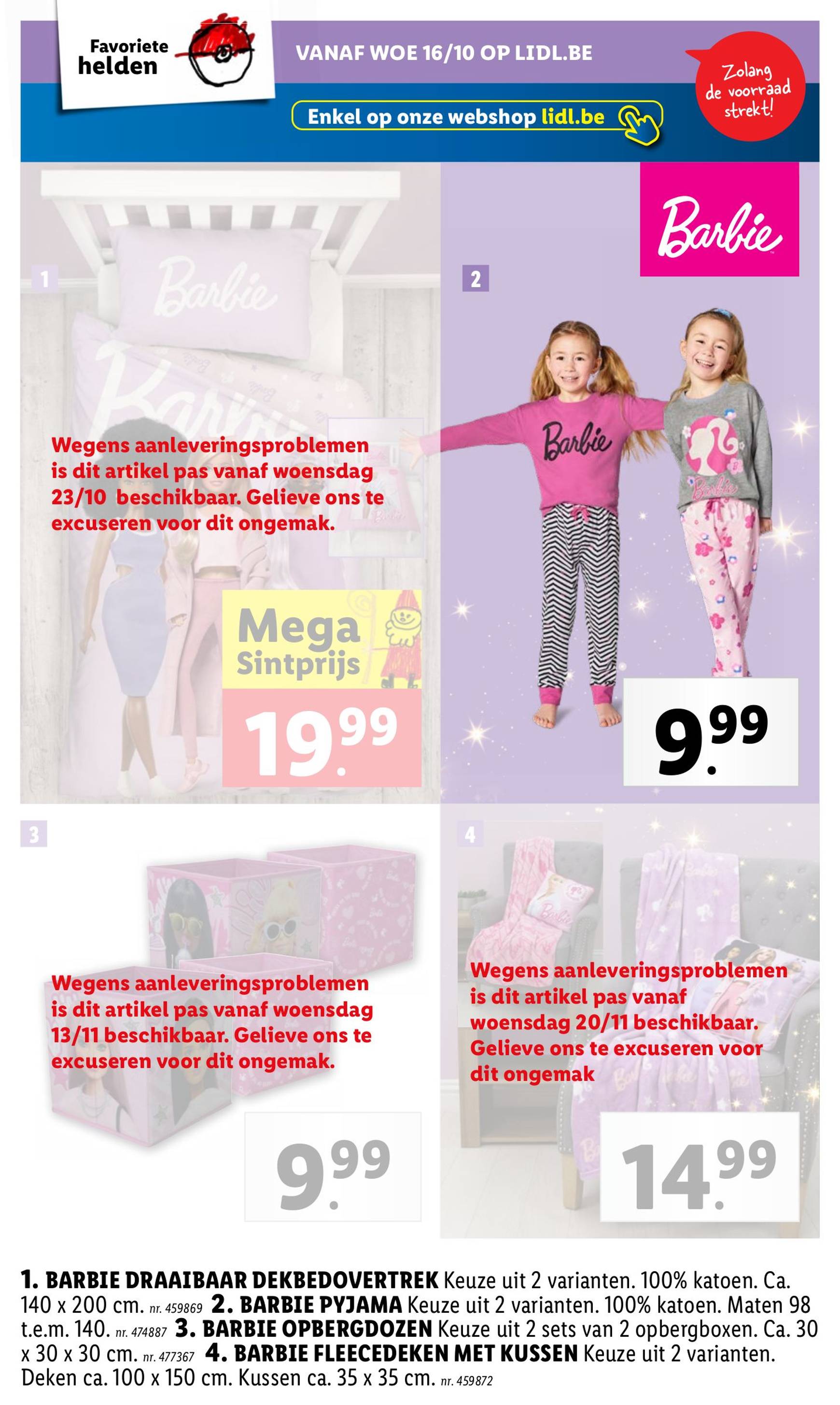 lidl - Lidl - Speelgoedboek folder geldig vanaf 14.10. - 30.11. - page: 18