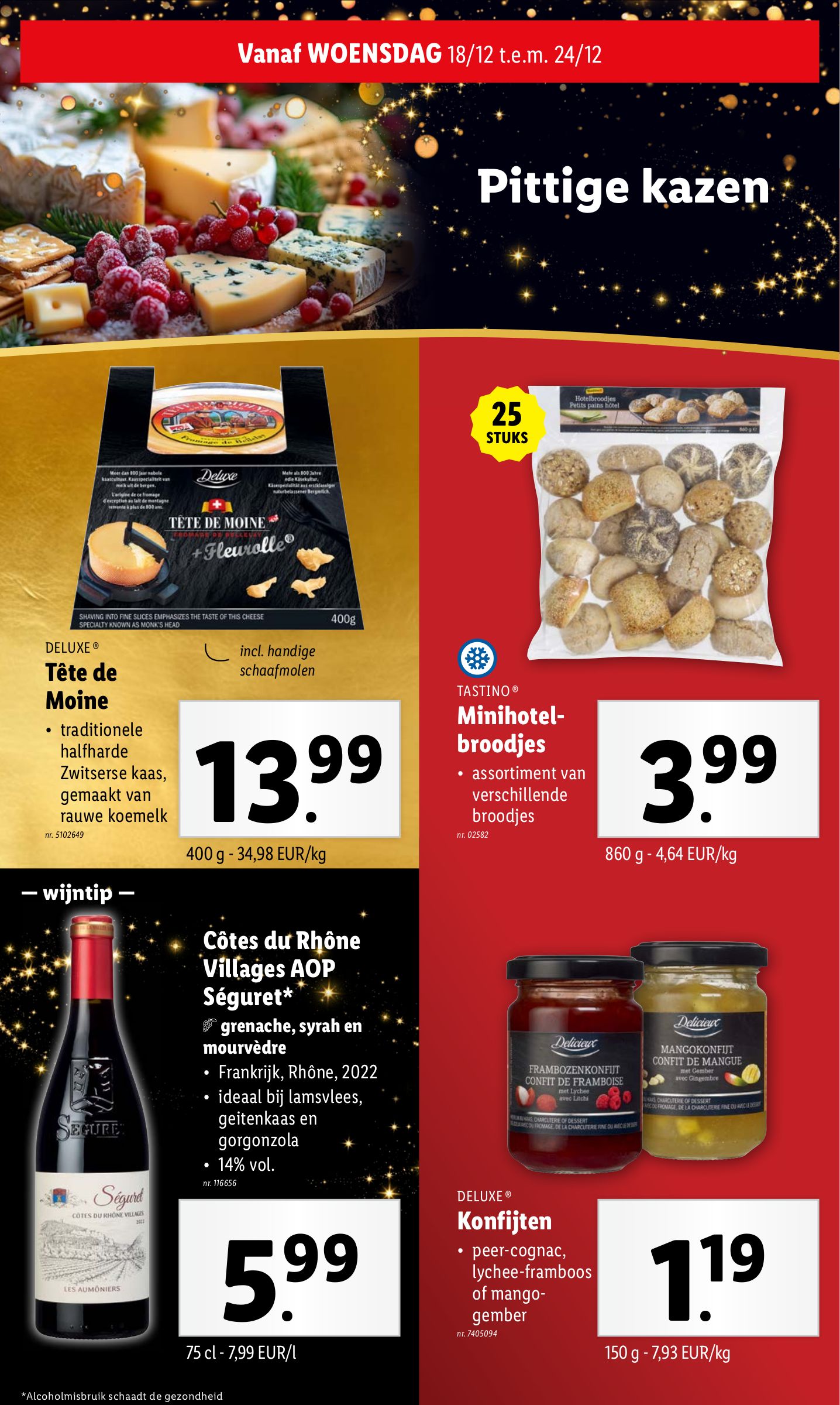 lidl - Lidl folder geldig vanaf 18/12 - 24/12 - page: 19