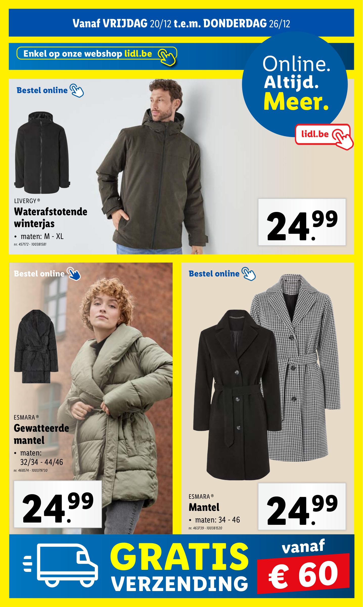 lidl - Lidl folder geldig vanaf 18/12 - 24/12 - page: 43