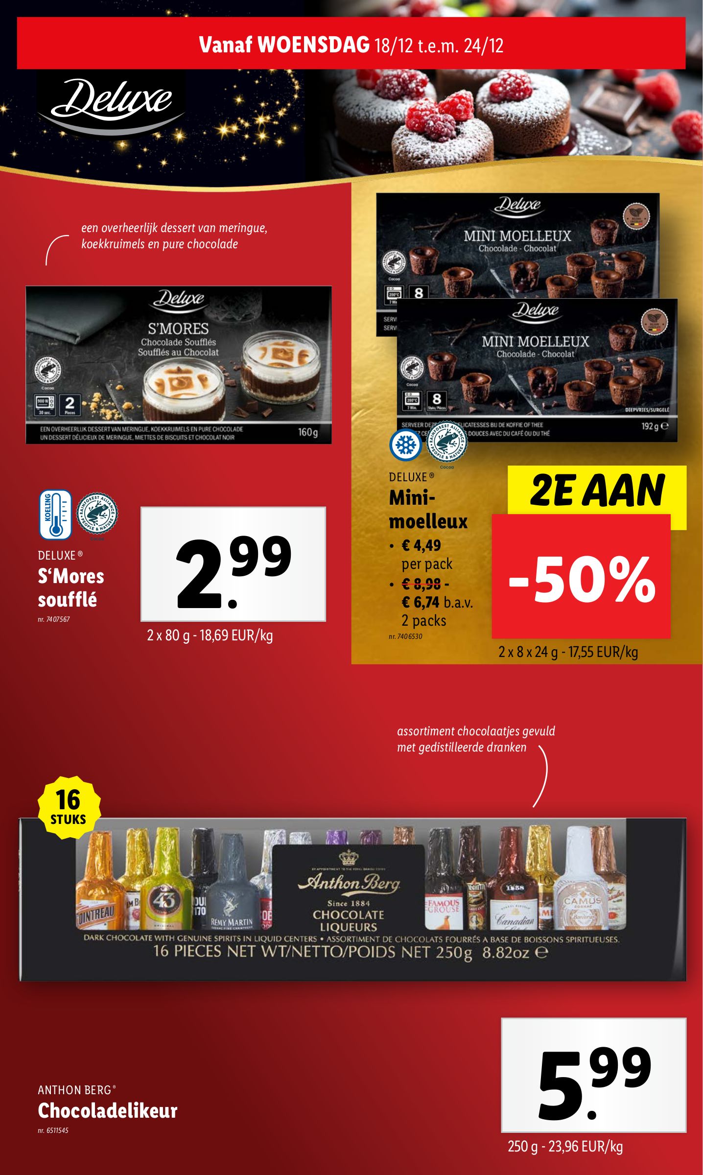 lidl - Lidl folder geldig vanaf 18/12 - 24/12 - page: 22