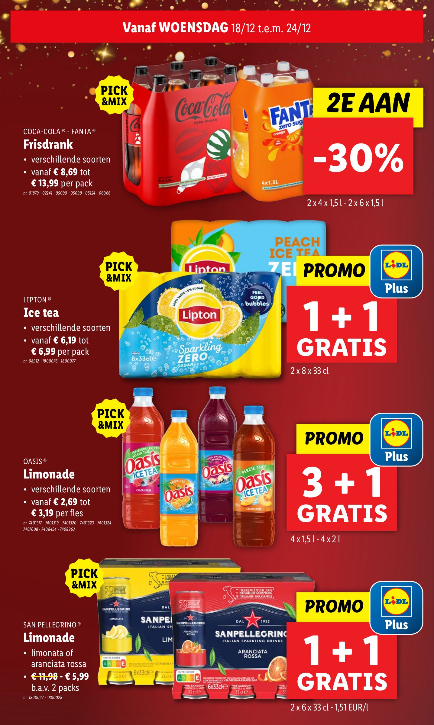 lidl - Lidl folder geldig vanaf 18/12 - 24/12 - page: 17