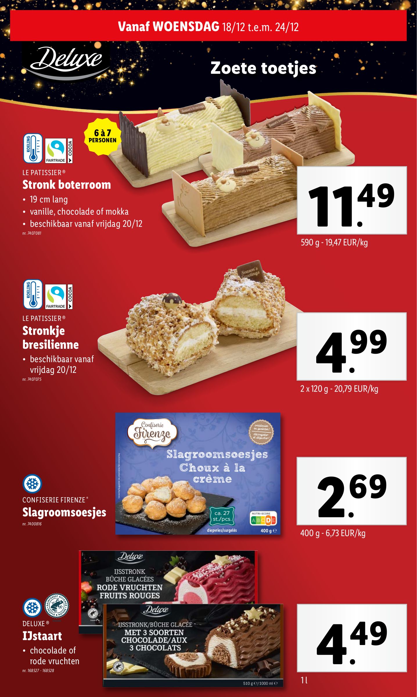 lidl - Lidl folder geldig vanaf 18/12 - 24/12 - page: 21