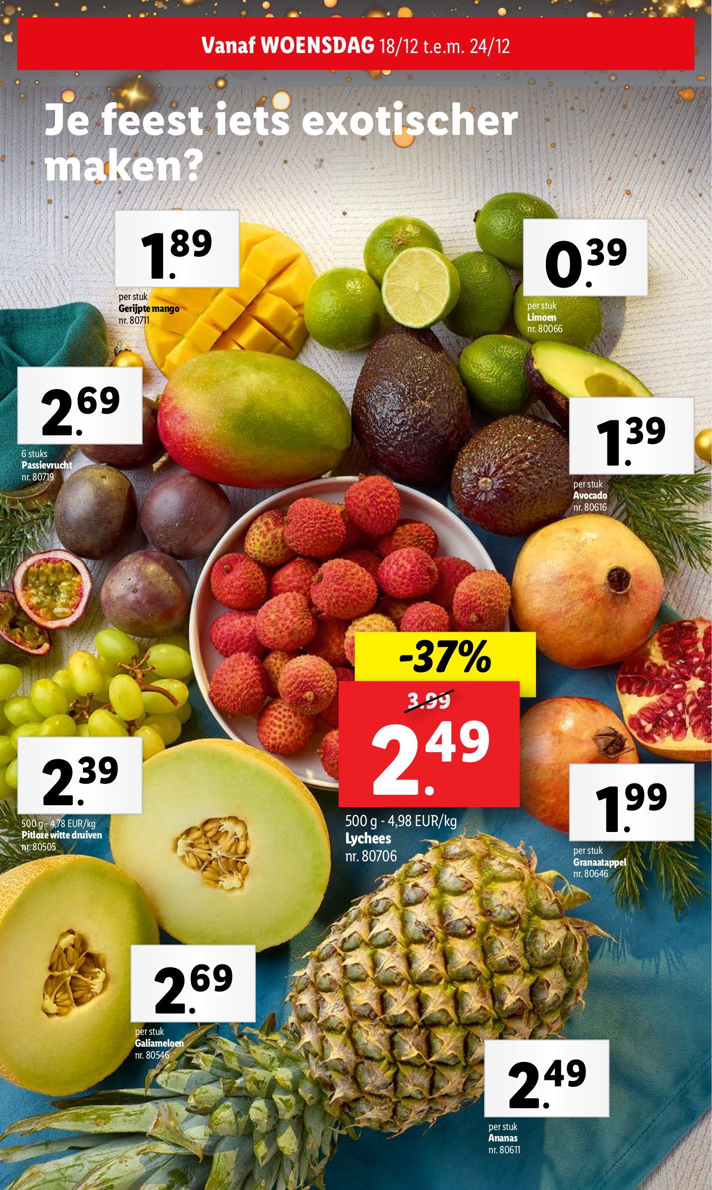 lidl - Lidl folder geldig vanaf 18/12 - 24/12 - page: 20