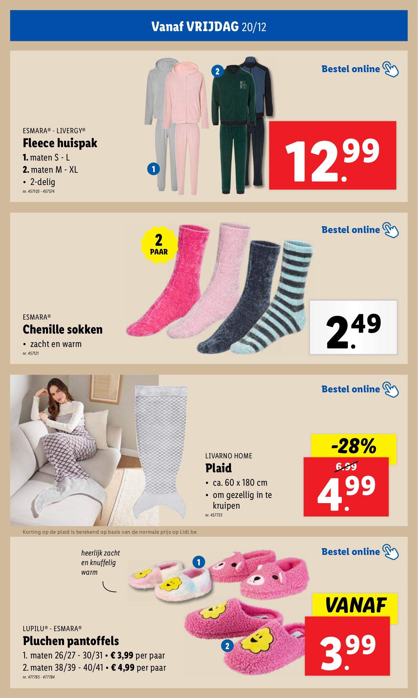 lidl - Lidl folder geldig vanaf 18/12 - 24/12 - page: 47