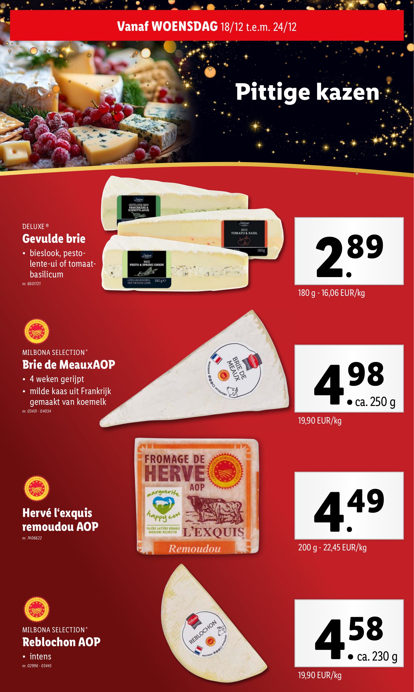 lidl - Lidl folder geldig vanaf 18/12 - 24/12 - page: 18