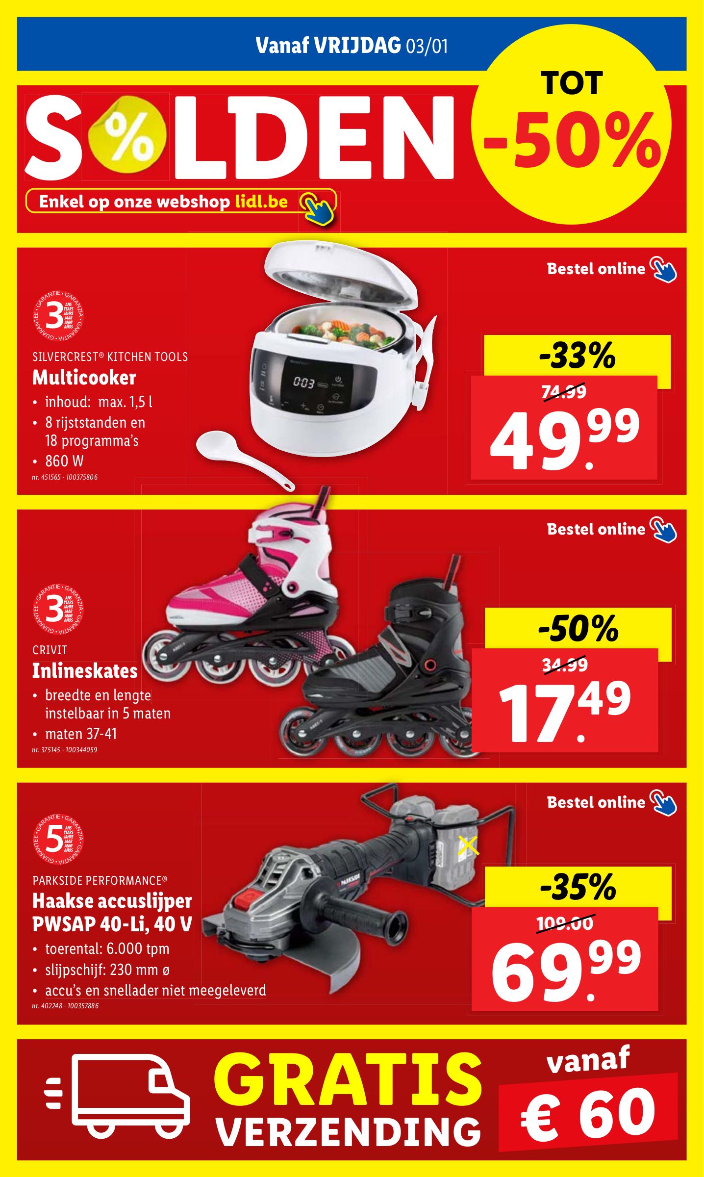 lidl - Lidl folder geldig vanaf 02/01 - 07/01 - page: 48