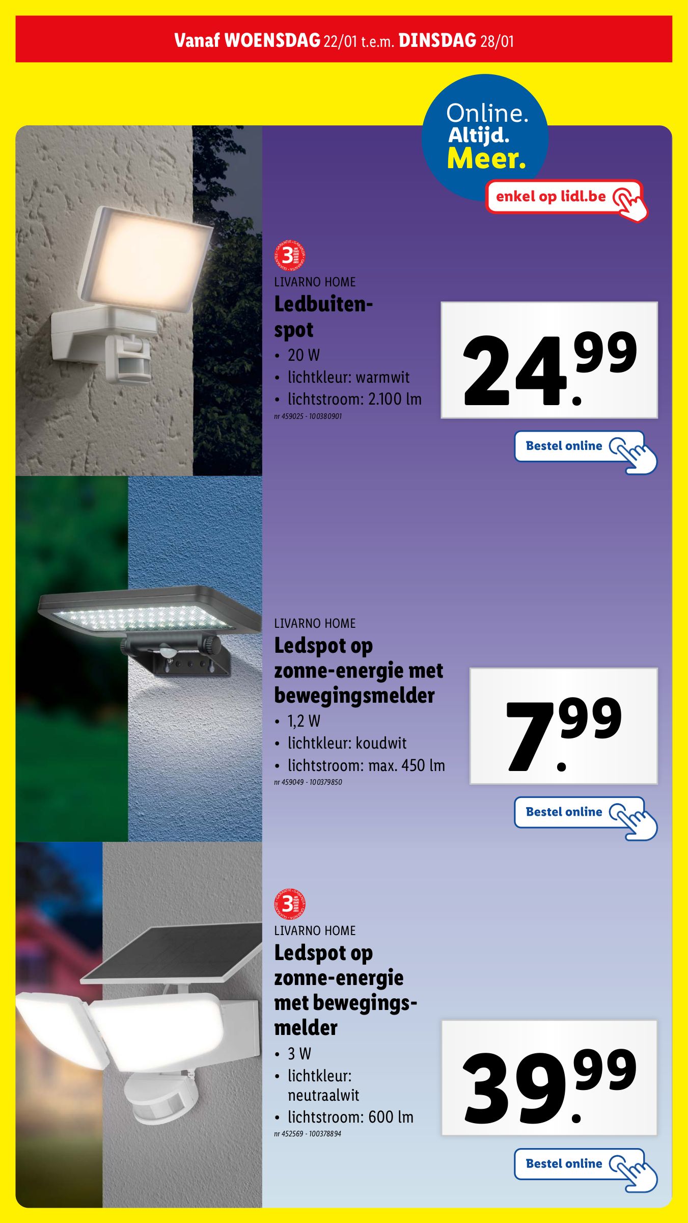 lidl - Lidl folder geldig vanaf 22/01 - 28/01 - page: 45