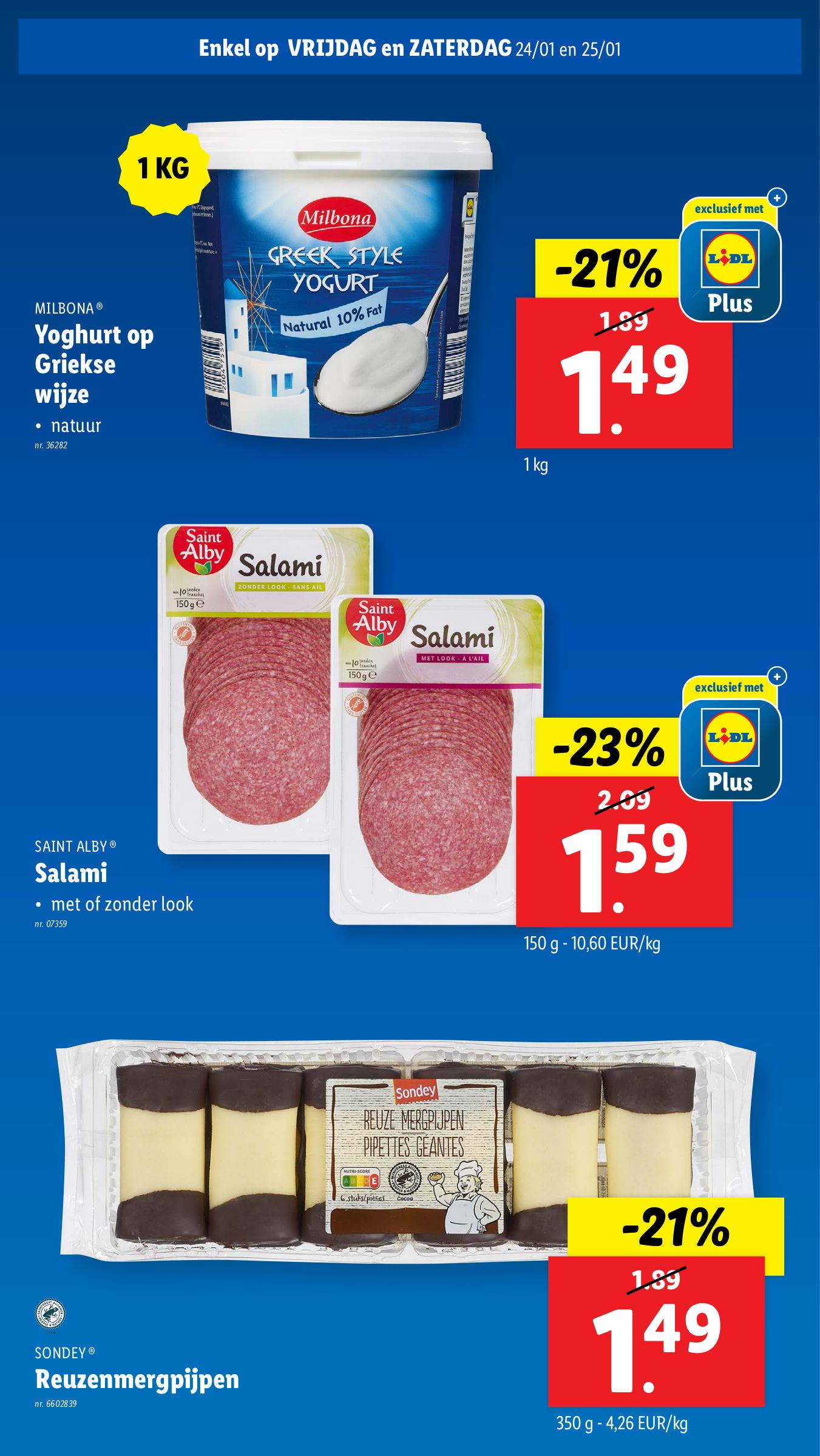 lidl - Lidl folder geldig vanaf 22/01 - 28/01 - page: 61