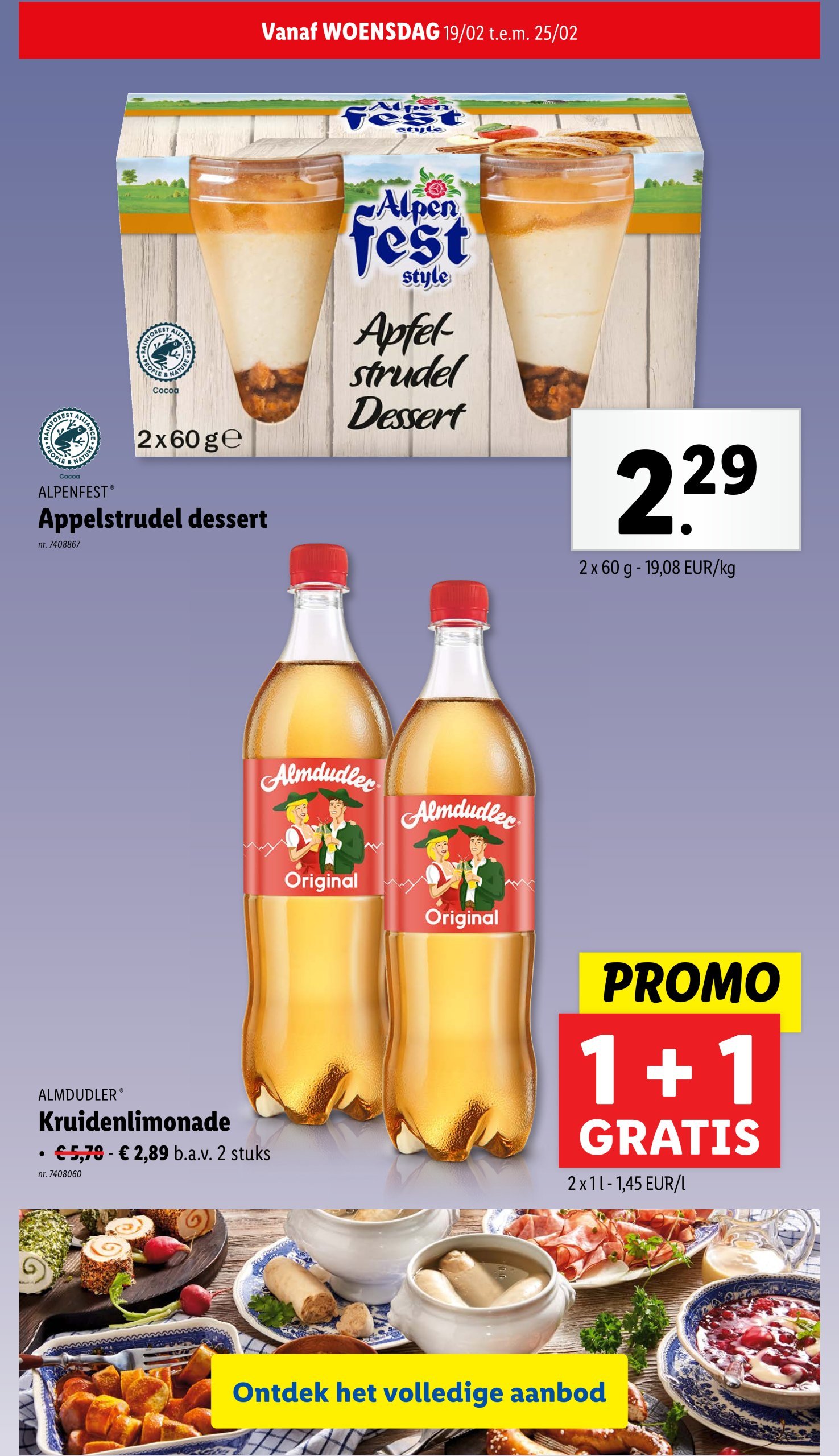 lidl - Lidl folder geldig vanaf 19/02 - 24/02 - page: 32