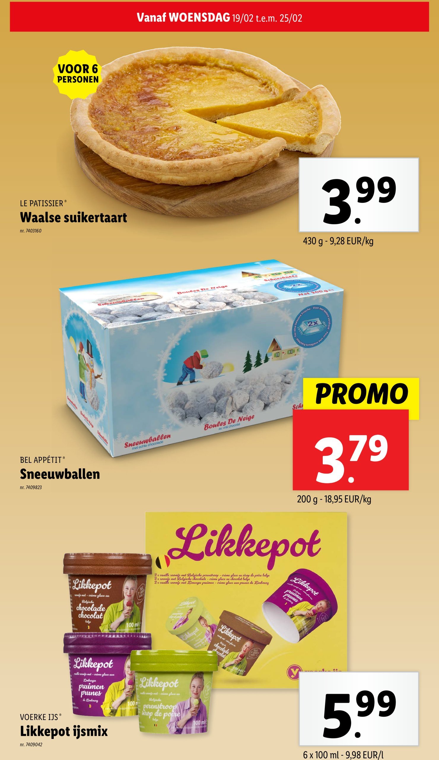 lidl - Lidl folder geldig vanaf 19/02 - 24/02 - page: 25