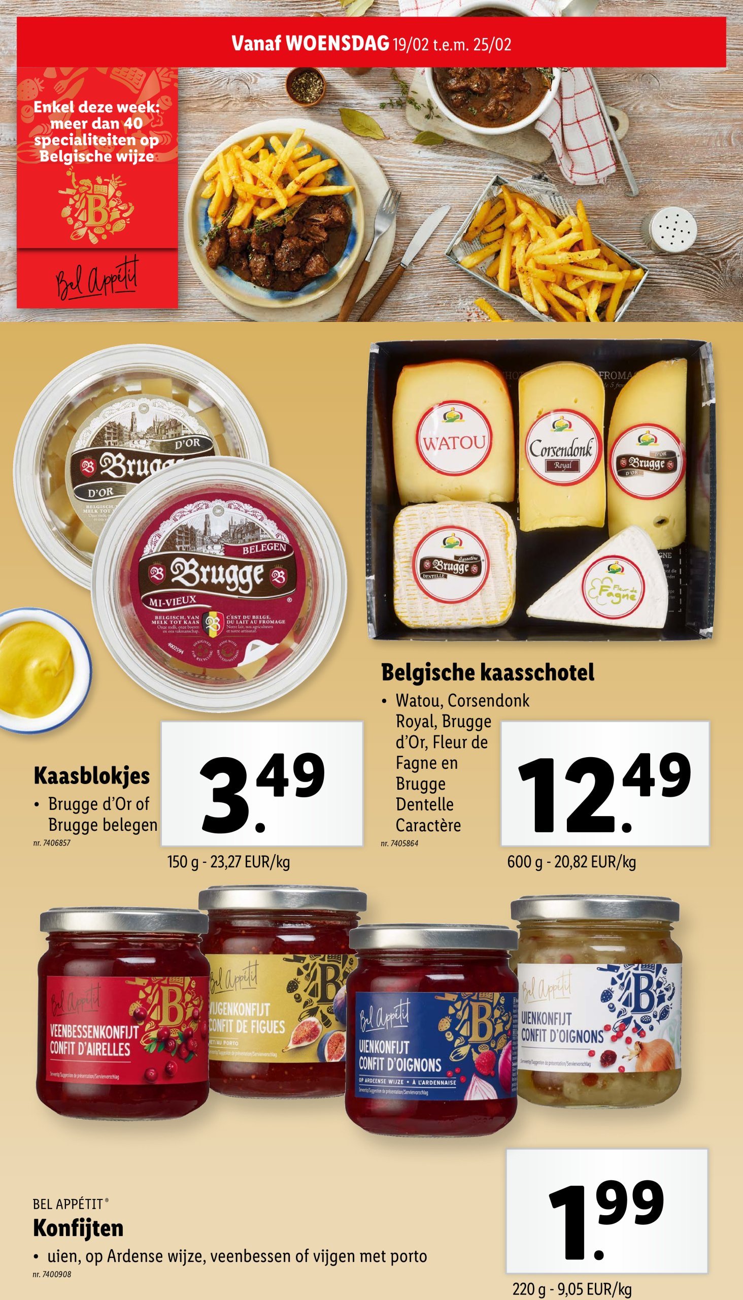 lidl - Lidl folder geldig vanaf 19/02 - 24/02 - page: 21