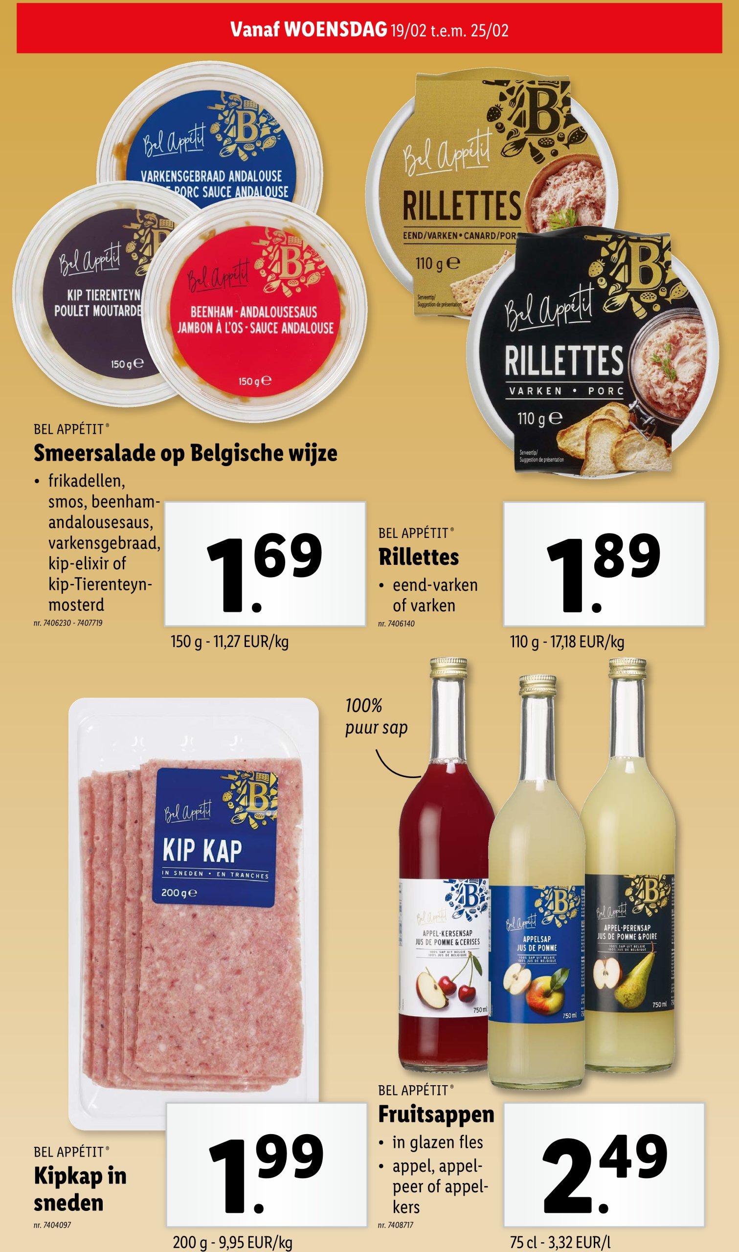 lidl - Lidl folder geldig vanaf 19/02 - 24/02 - page: 23