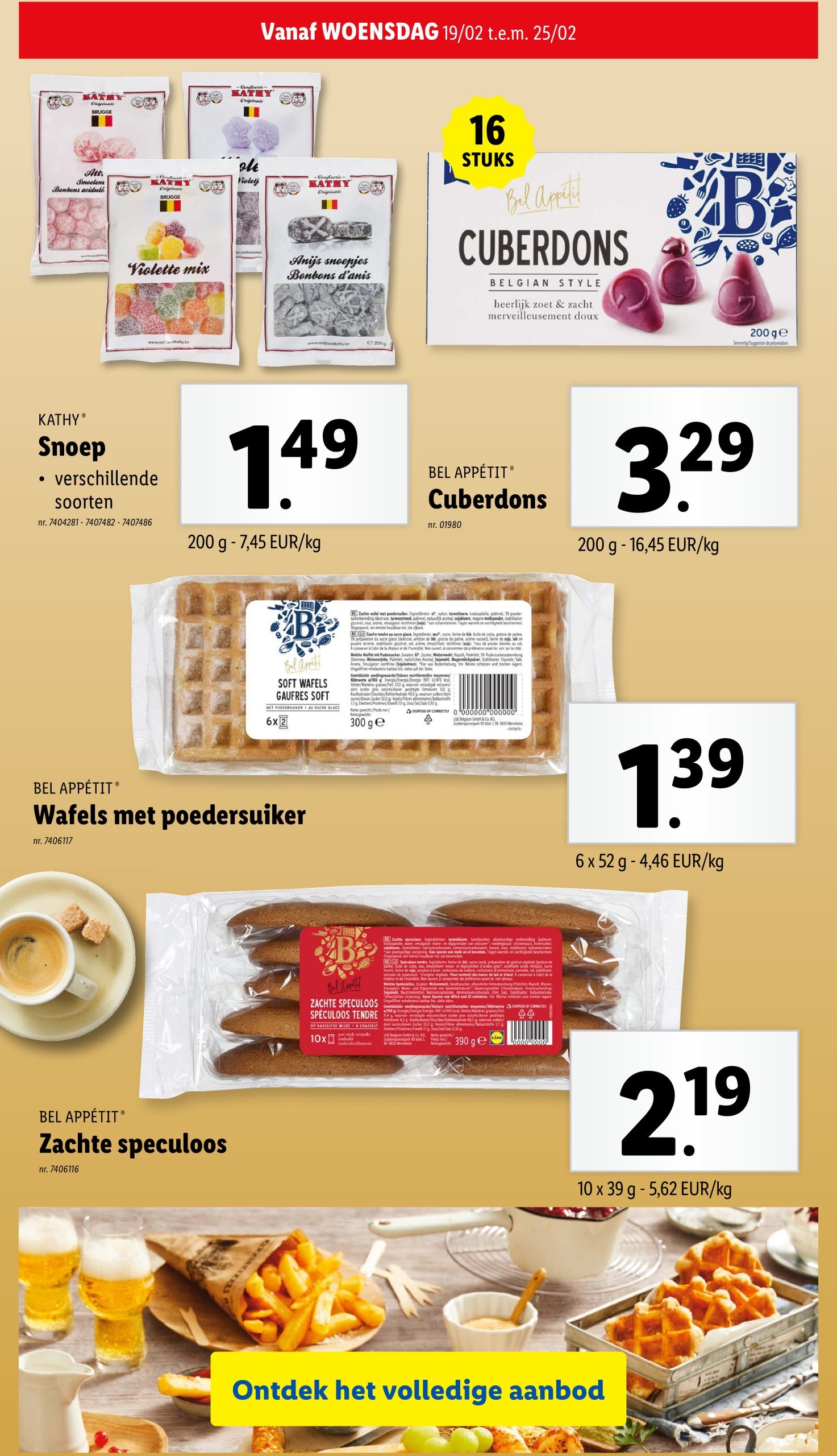 lidl - Lidl folder geldig vanaf 19/02 - 24/02 - page: 26