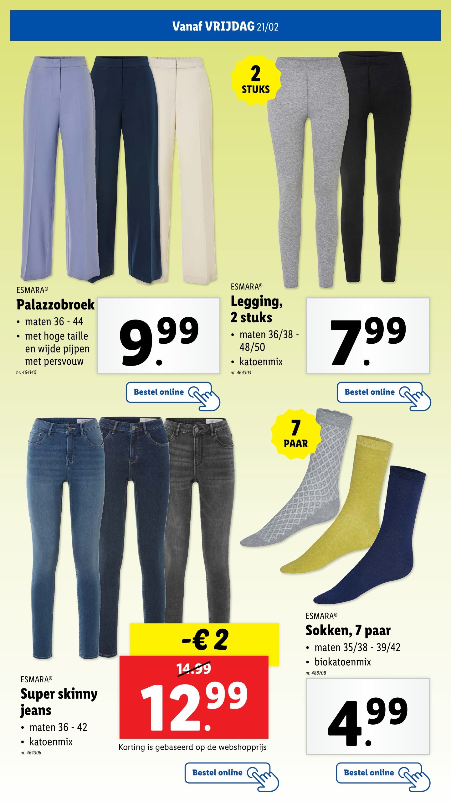 lidl - Lidl folder geldig vanaf 19/02 - 24/02 - page: 58