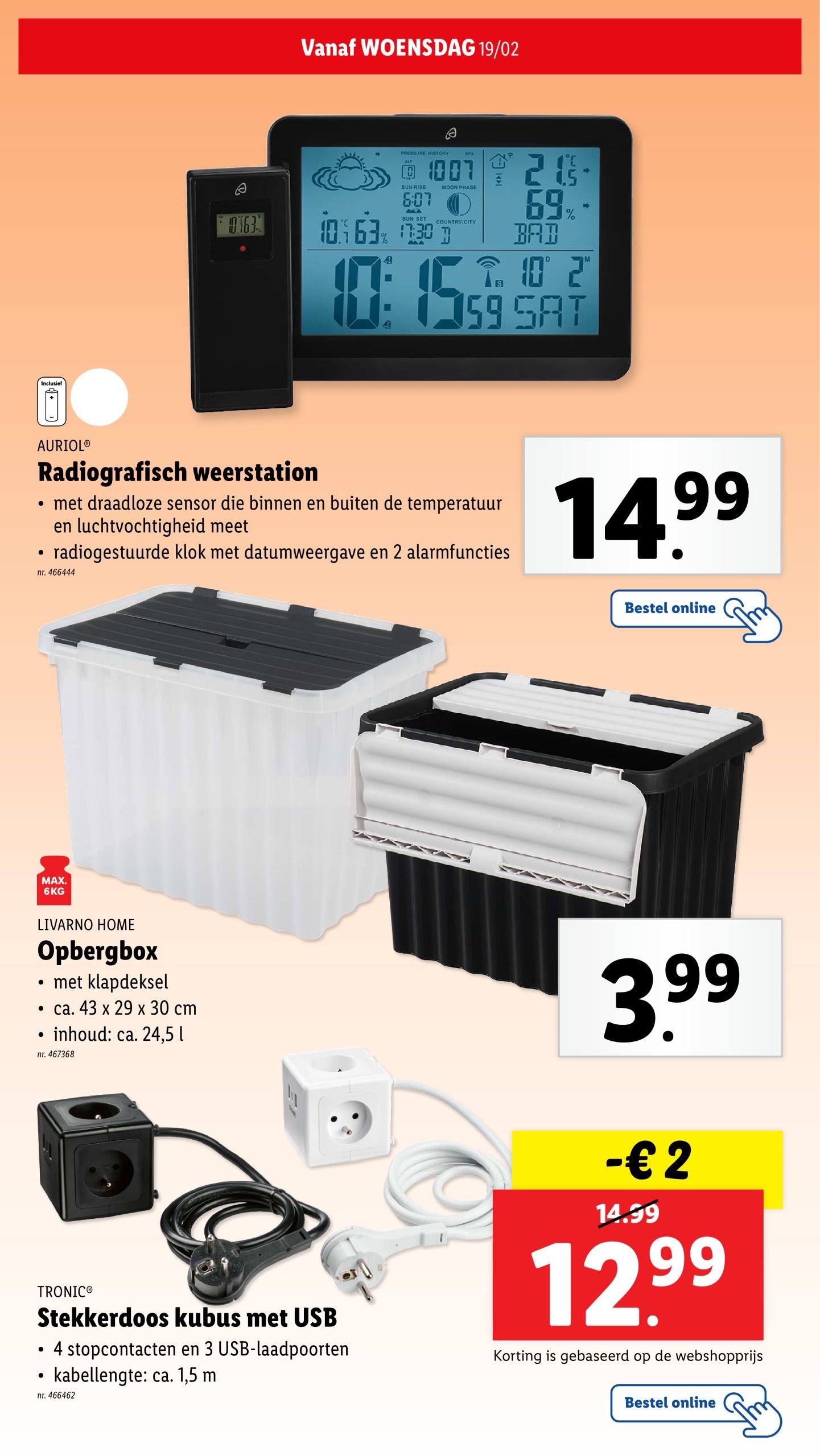 lidl - Lidl folder geldig vanaf 19/02 - 24/02 - page: 38