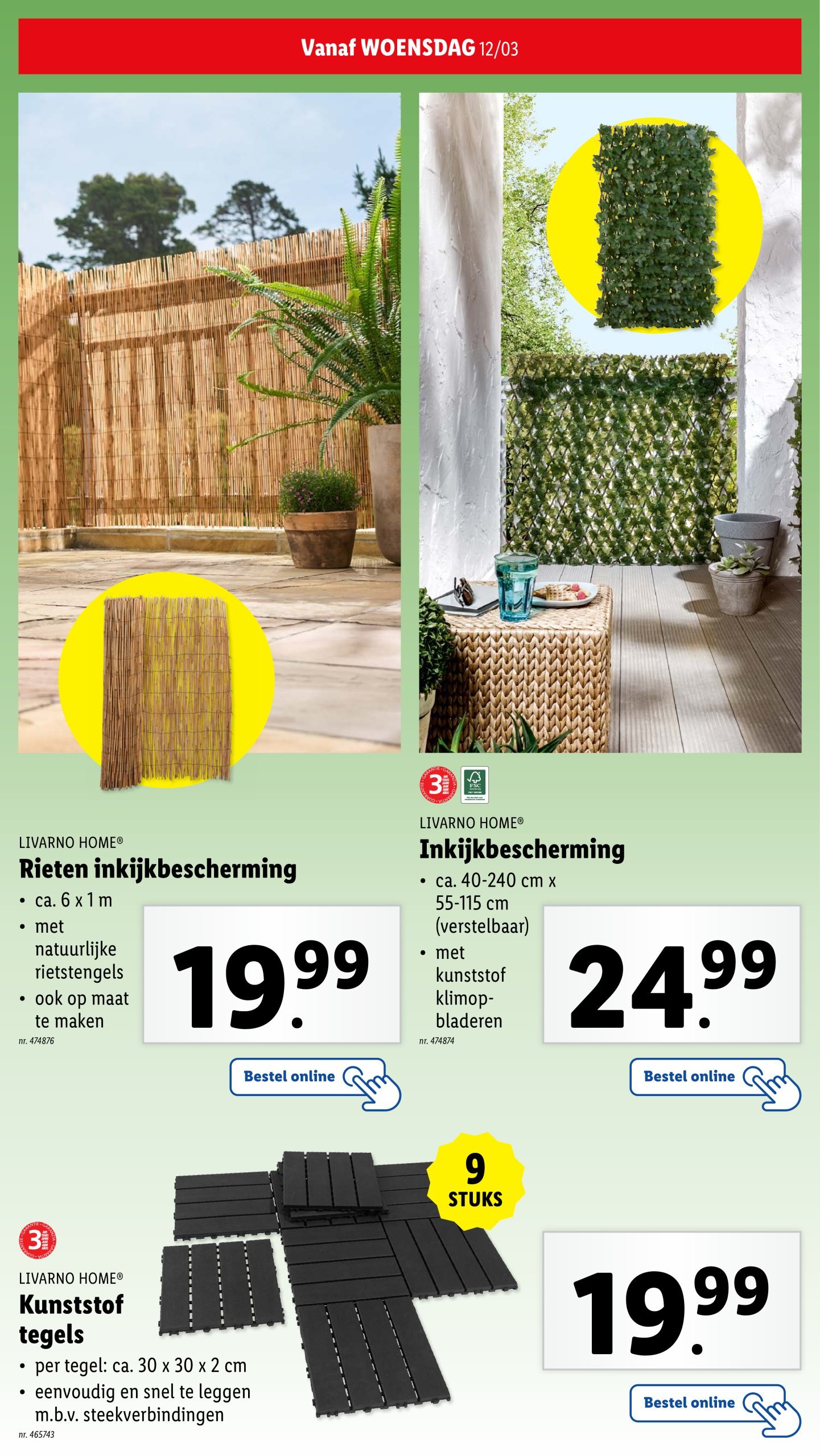 lidl - Lidl - Tuinfolder folder geldig vanaf 19/02 - 01/04 - page: 32