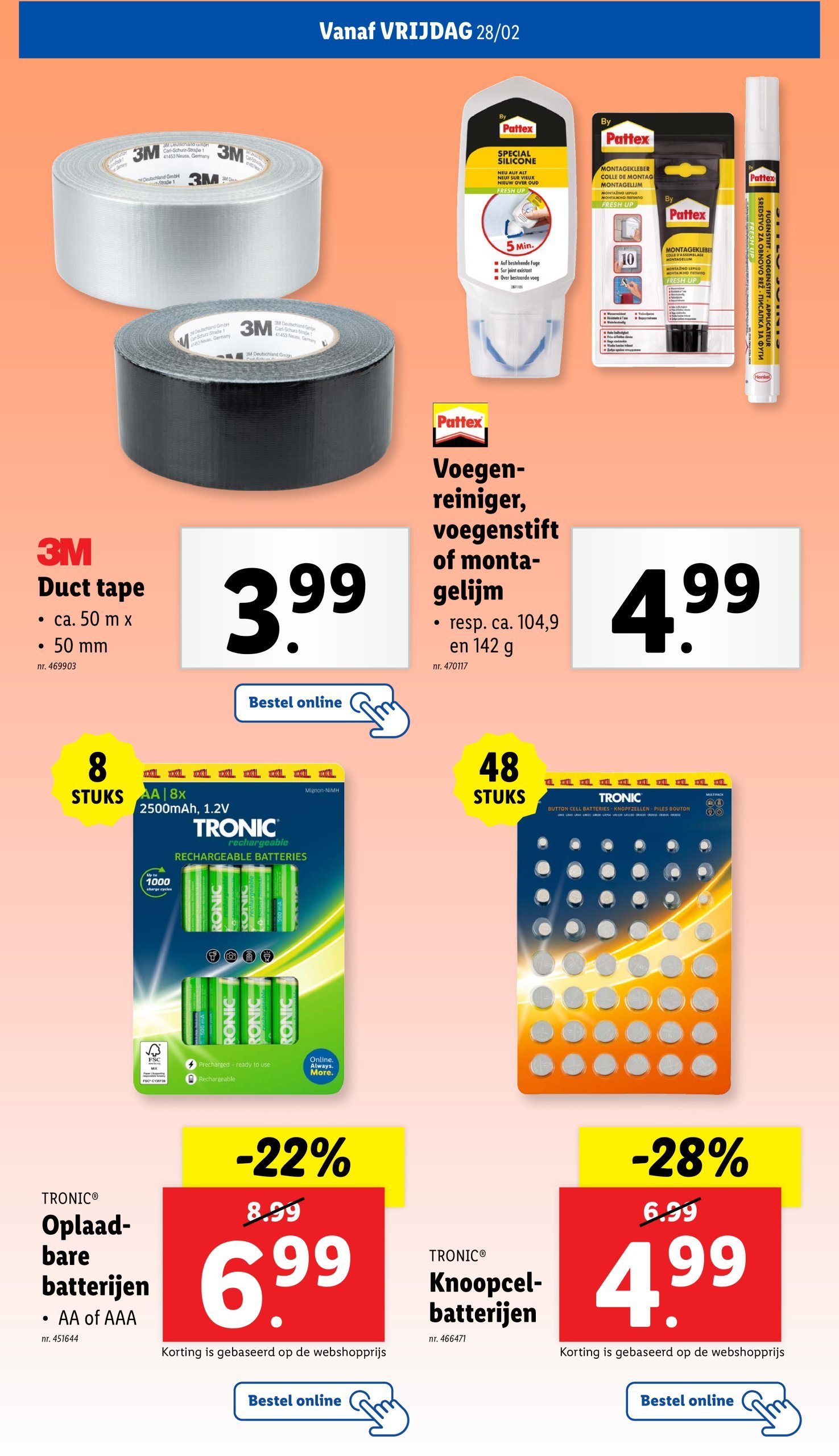 lidl - Lidl folder geldig vanaf 26/02 - 04/03 - page: 63