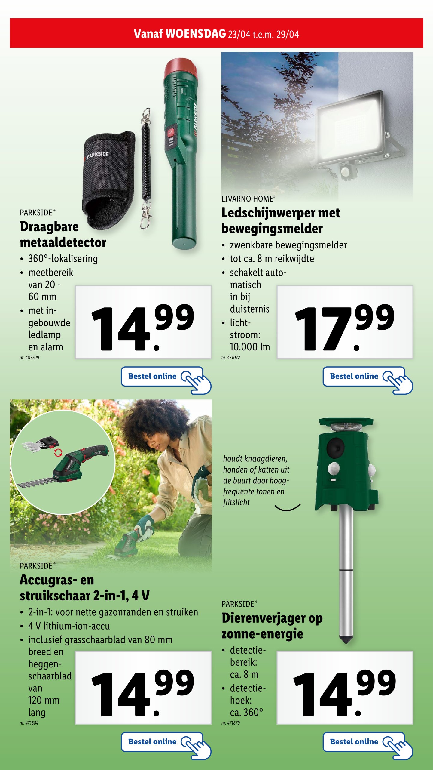 lidl - Lidl folder geldig vanaf 23/04 - 29/04 - page: 36 lidl - Lidl folder geldig vanaf 23/04 - 29/04 - page: 36