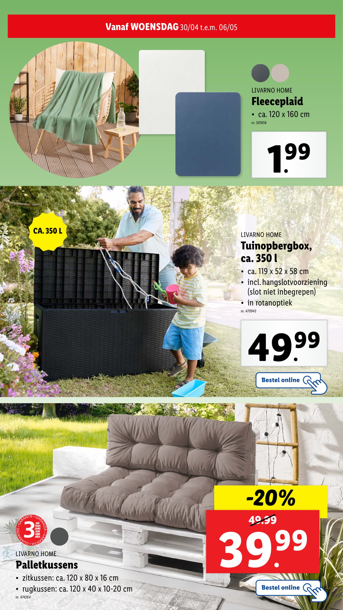 lidl - Lidl folder geldig vanaf 30/04 - 06/05 - page: 32 lidl - Lidl folder geldig vanaf 30/04 - 06/05 - page: 32
