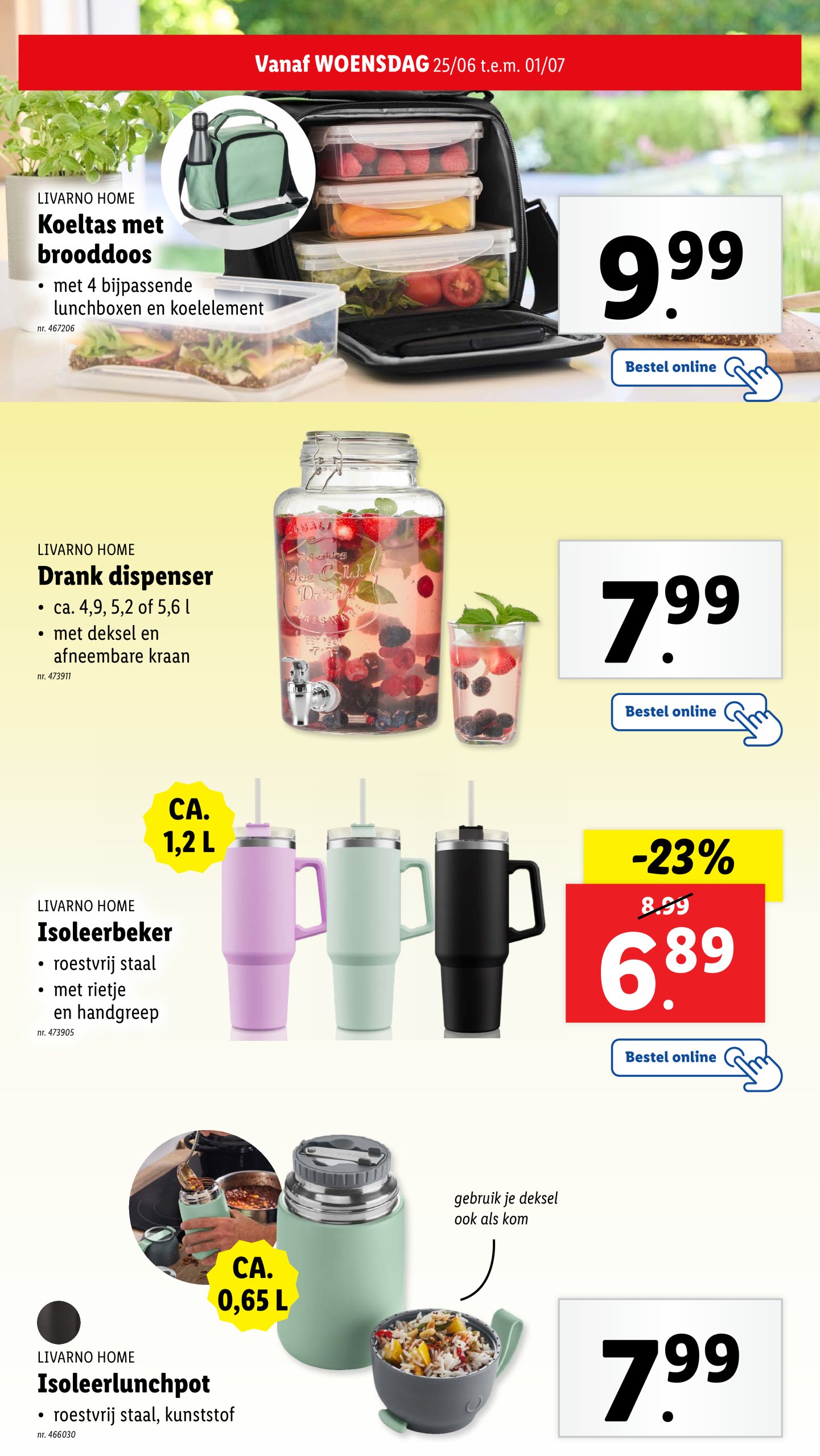 lidl - Lidl folder geldig vanaf 25/06 - 01/07 - page: 32