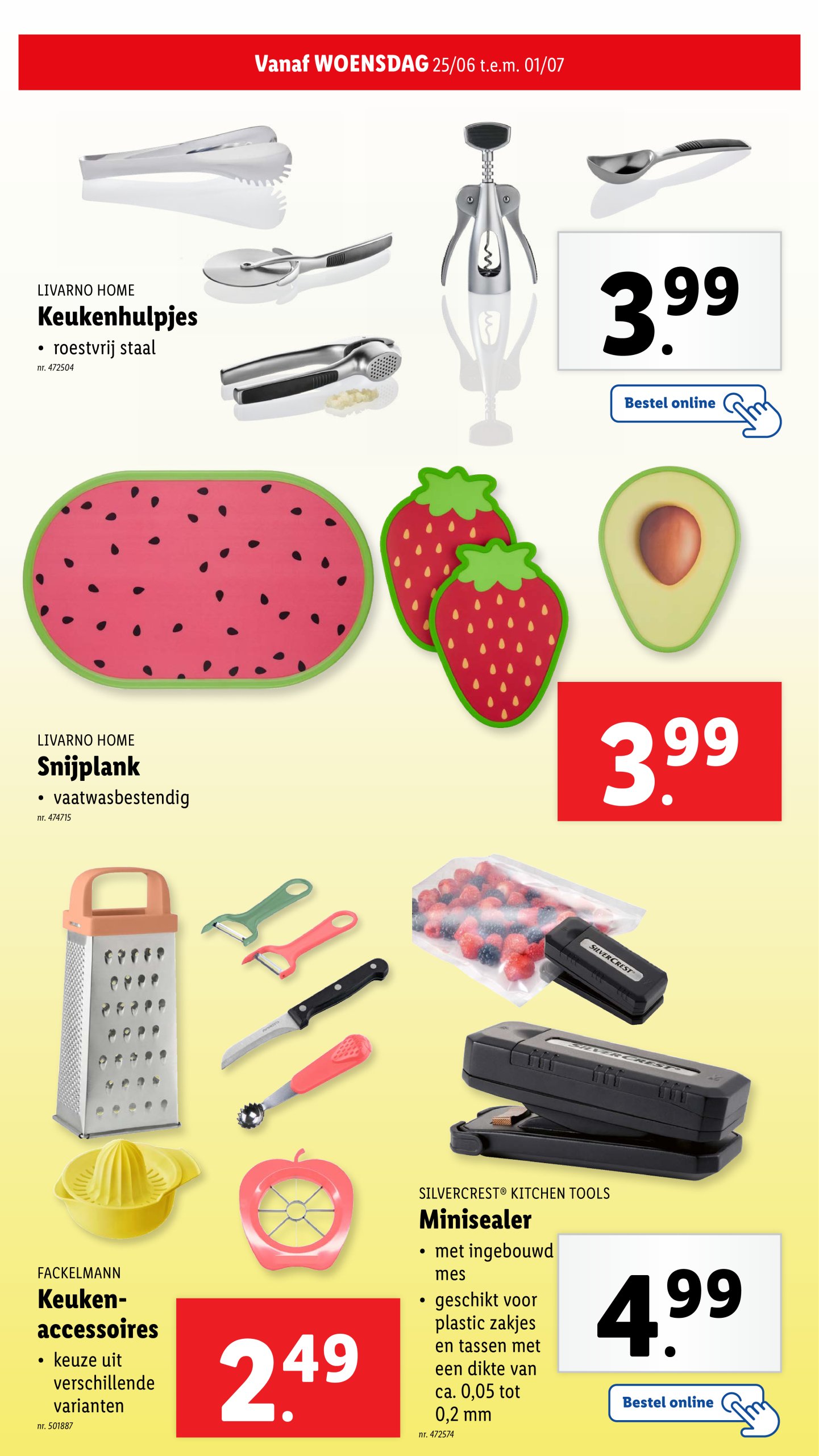lidl - Lidl folder geldig vanaf 25/06 - 01/07 - page: 33