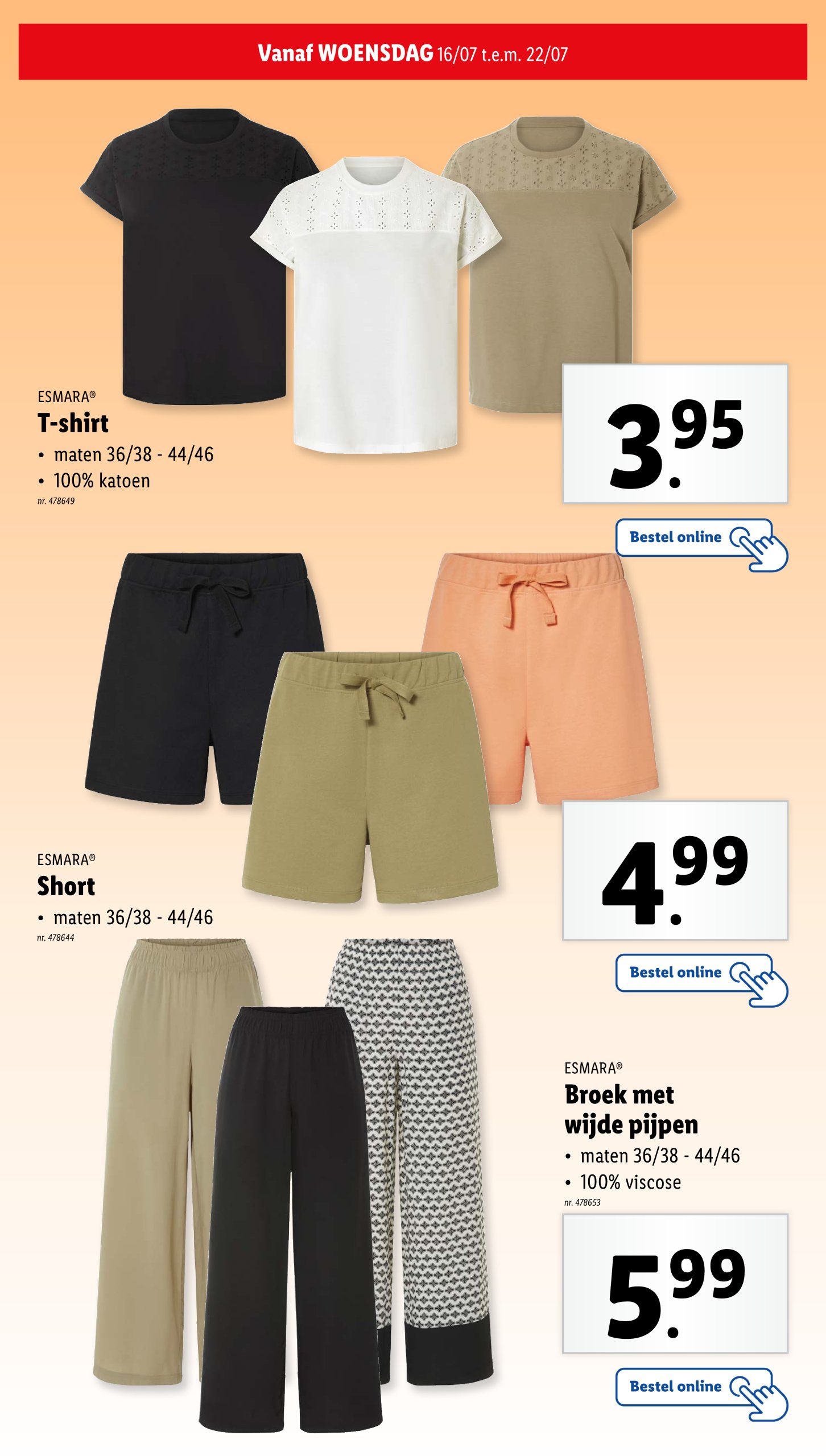 lidl - Lidl folder geldig vanaf 16/07 - 22/07 - page: 34