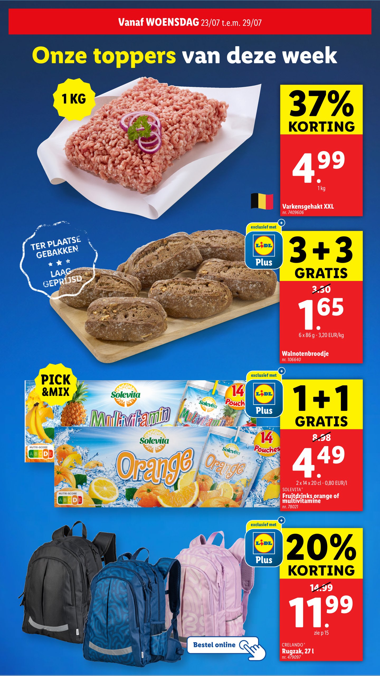 lidl - Lidl folder geldig vanaf 23/07 - 29/07 - page: 2 lidl - Lidl folder geldig vanaf 23/07 - 29/07 - page: 2
