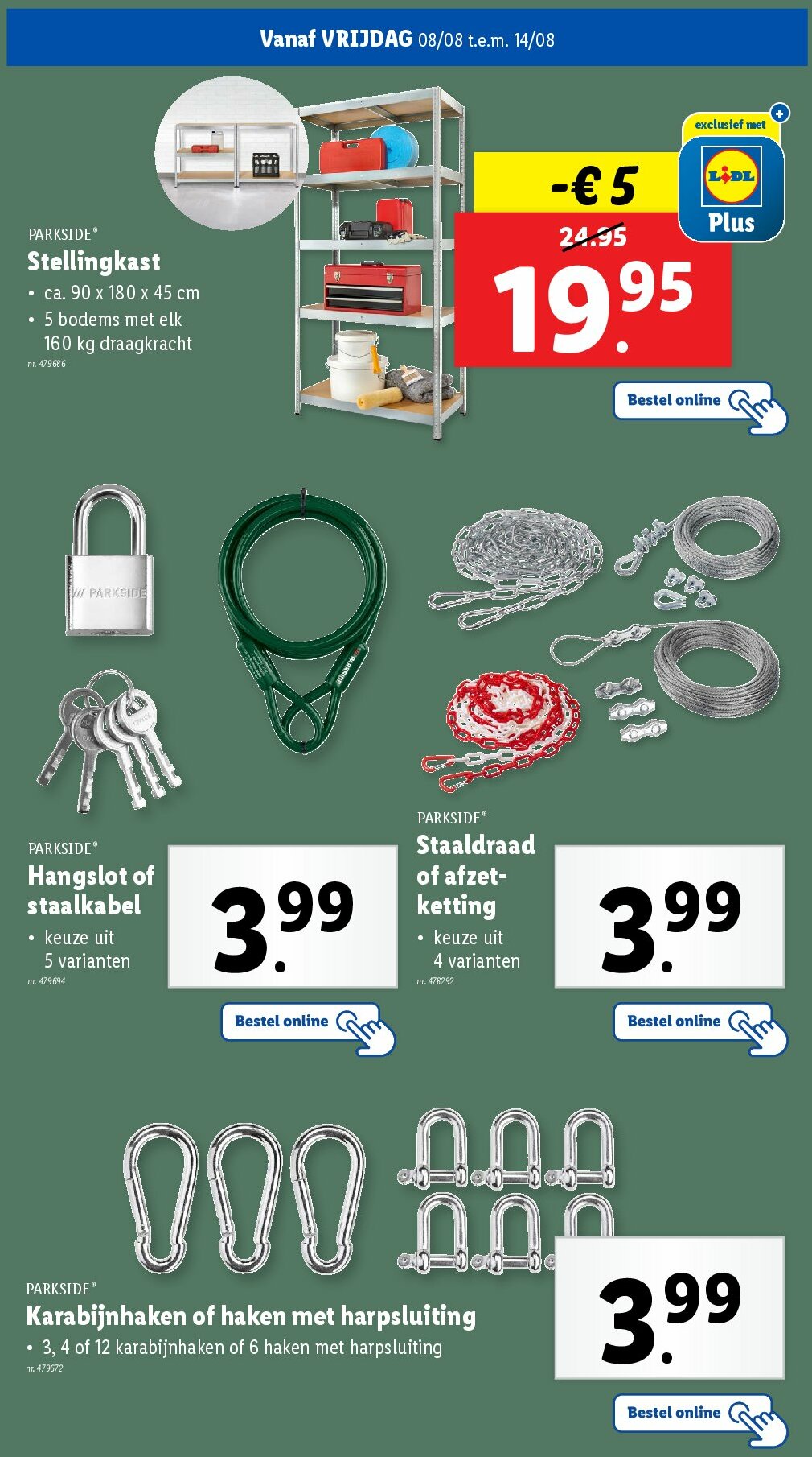 lidl - Lidl folder geldig vanaf 06/08 - 12/08 - page: 50 lidl - Lidl folder geldig vanaf 06/08 - 12/08 - page: 50