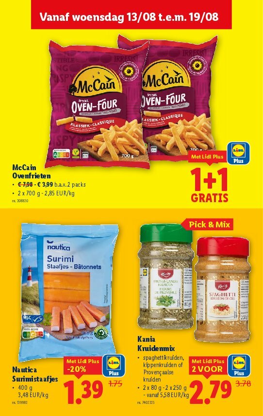 lidl - Lidl folder geldig vanaf 13/08 - 19/08 - page: 13 lidl - Lidl folder geldig vanaf 13/08 - 19/08 - page: 13