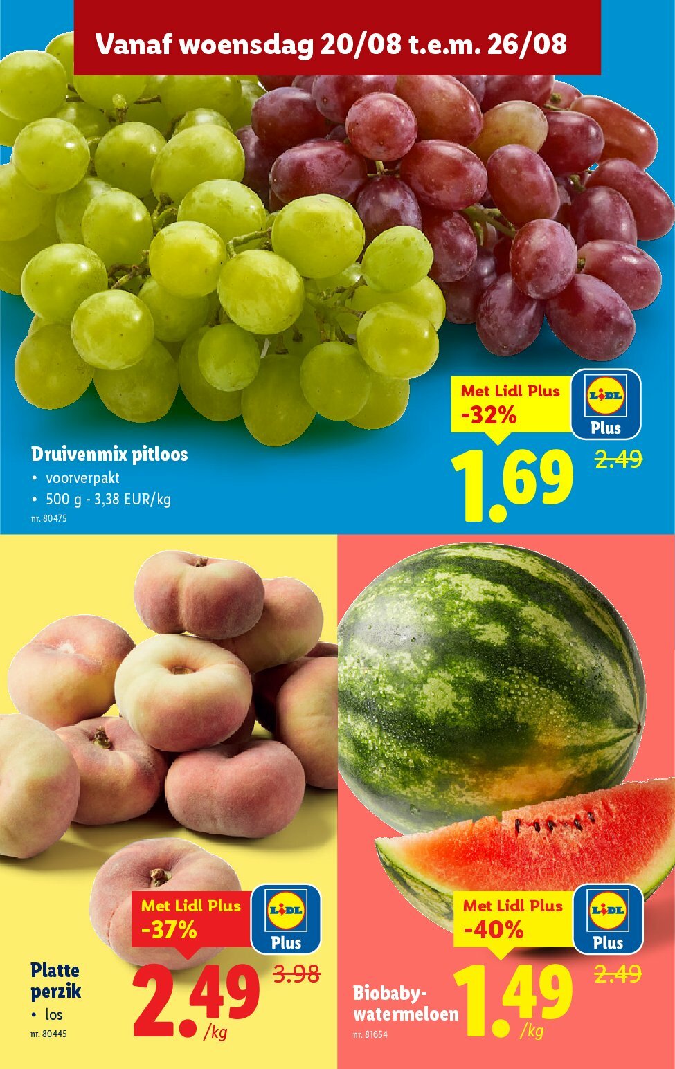 lidl - Lidl folder geldig vanaf 20/08 - 26/08 - page: 4 lidl - Lidl folder geldig vanaf 20/08 - 26/08 - page: 4