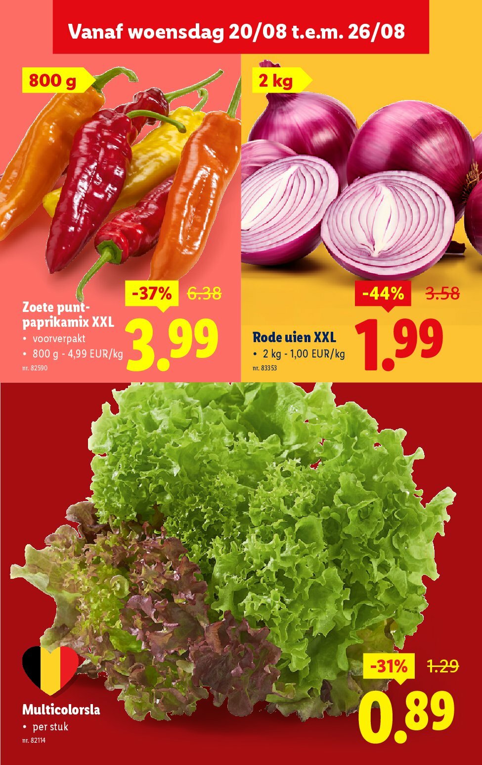 lidl - Lidl folder geldig vanaf 20/08 - 26/08 - page: 5 lidl - Lidl folder geldig vanaf 20/08 - 26/08 - page: 5