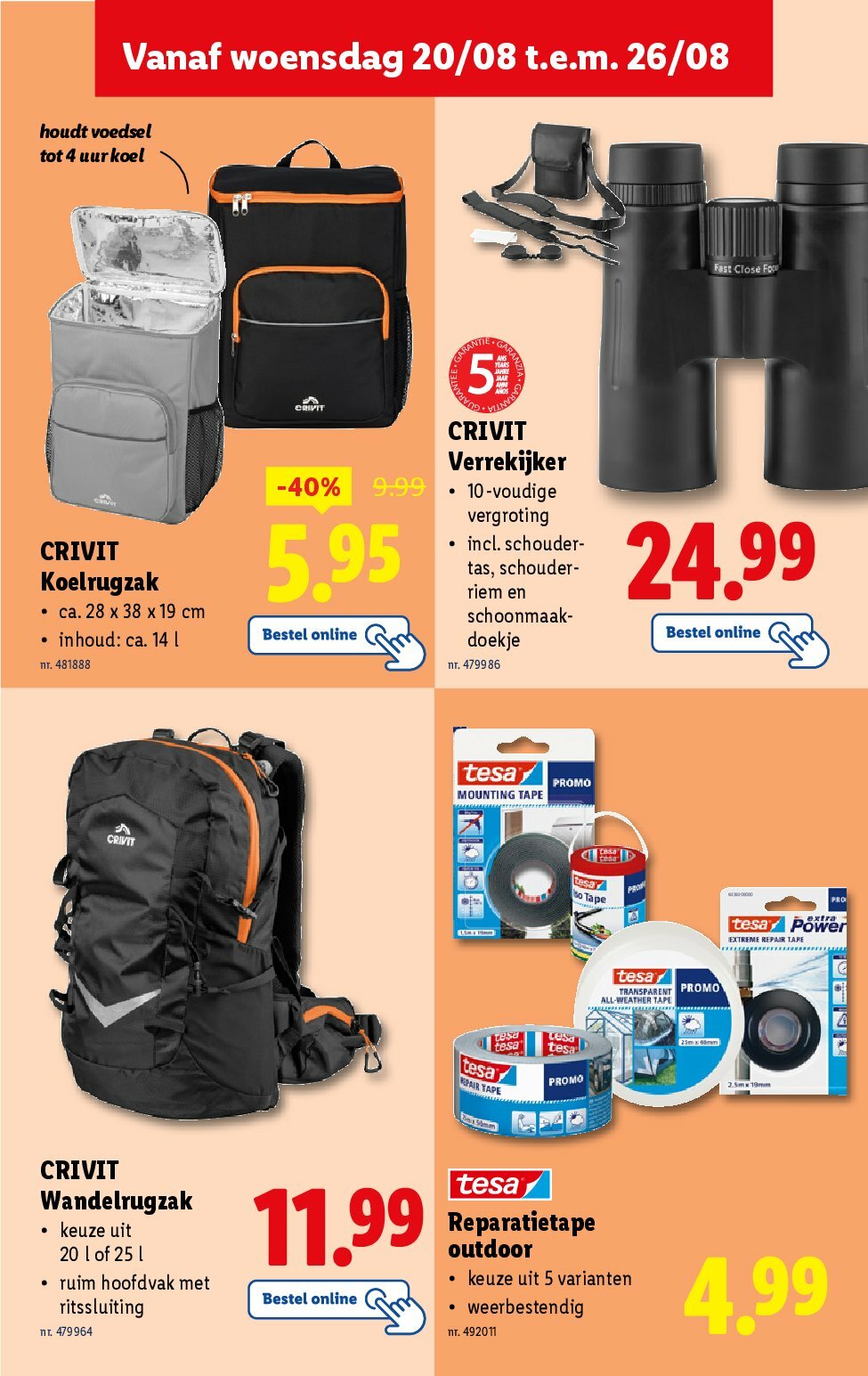 lidl - Lidl folder geldig vanaf 20/08 - 26/08 - page: 34 lidl - Lidl folder geldig vanaf 20/08 - 26/08 - page: 34