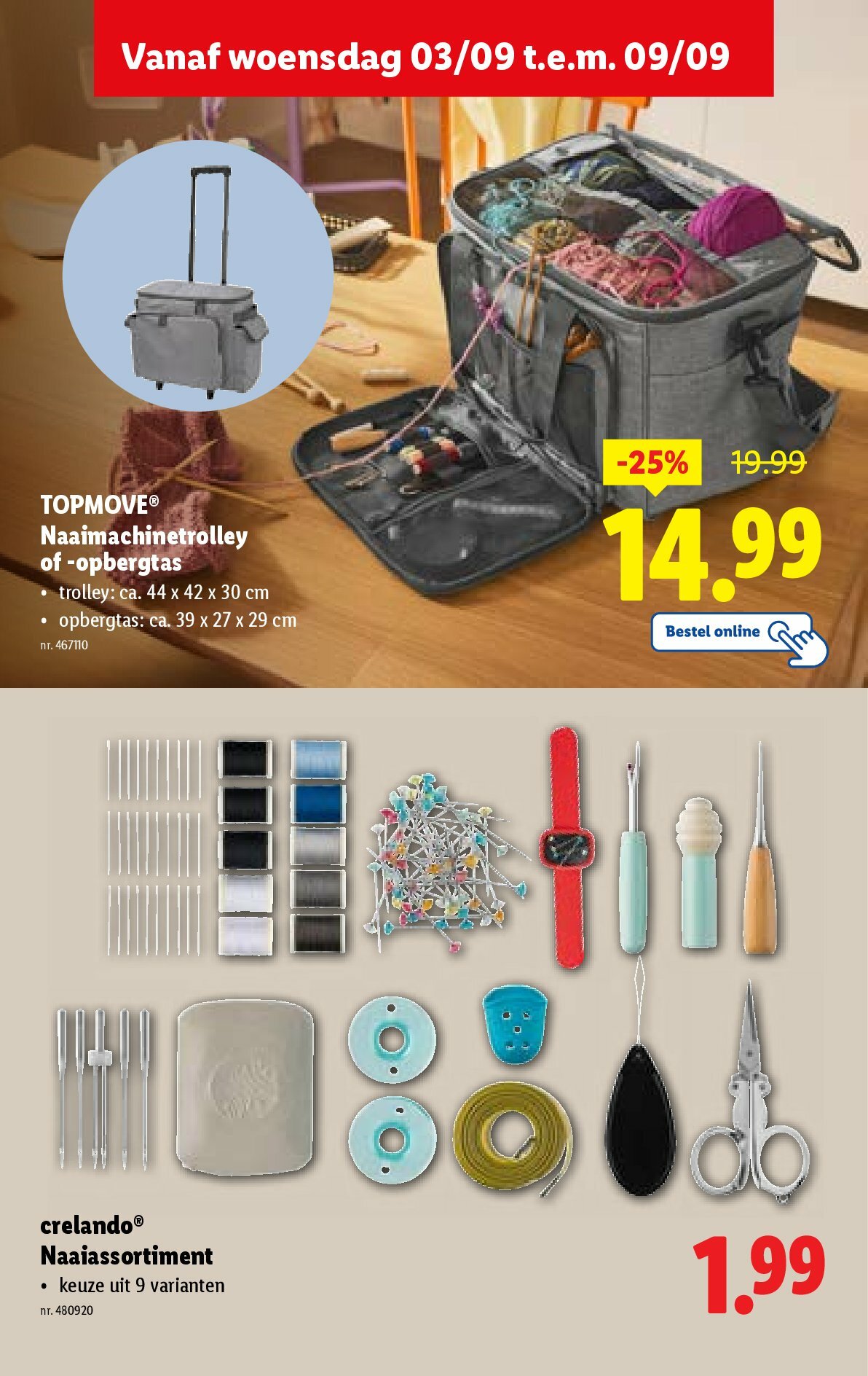 lidl - Lidl folder geldig vanaf 03/09 - 09/09 - page: 43 lidl - Lidl folder geldig vanaf 03/09 - 09/09 - page: 43