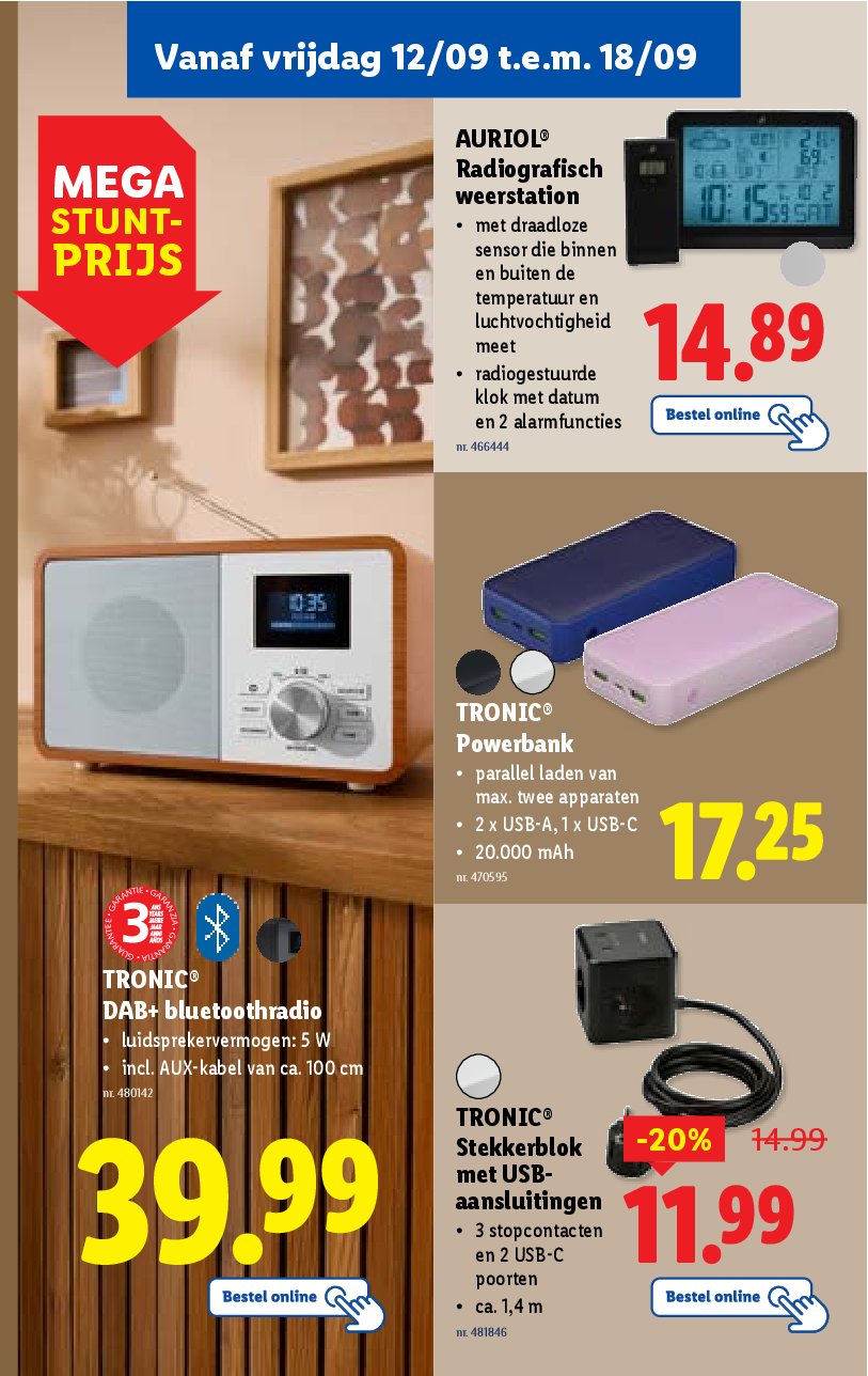 lidl - Lidl folder geldig vanaf 10/09 - 16/09 - page: 50 lidl - Lidl folder geldig vanaf 10/09 - 16/09 - page: 50