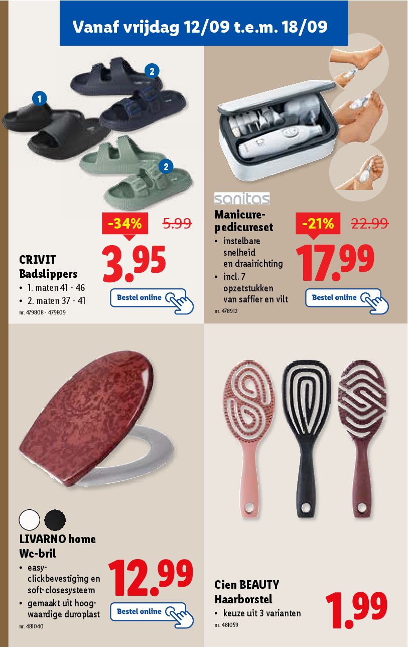 lidl - Lidl folder geldig vanaf 10/09 - 16/09 - page: 48 lidl - Lidl folder geldig vanaf 10/09 - 16/09 - page: 48