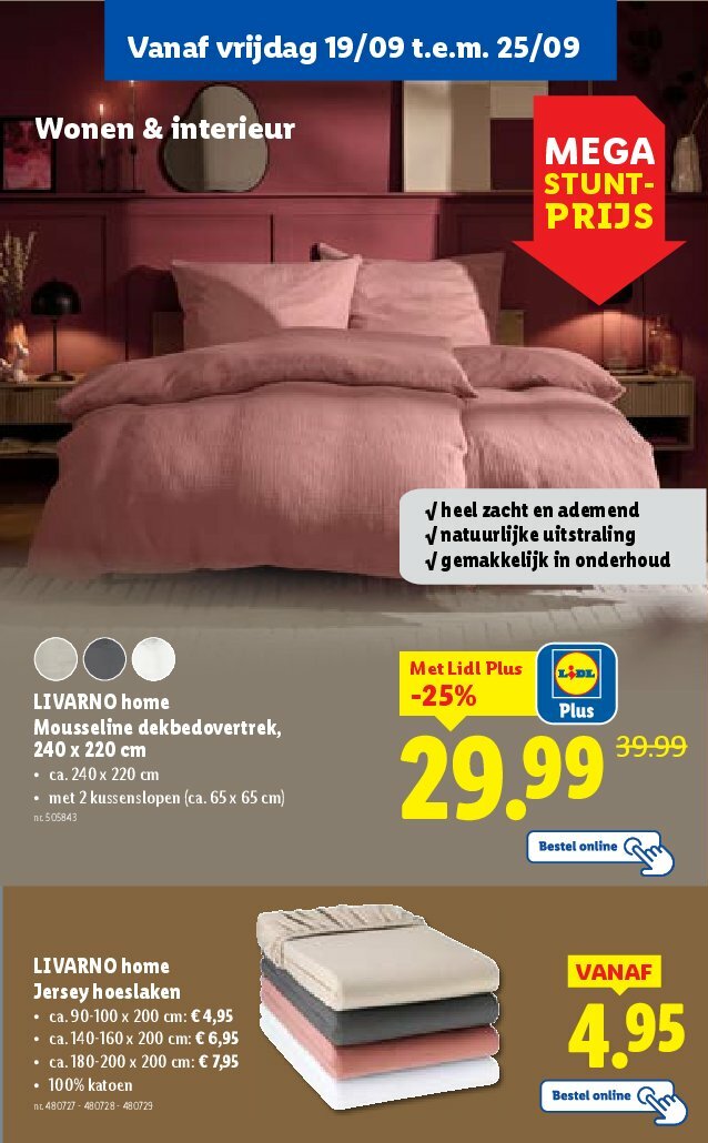 lidl - Lidl folder geldig vanaf 17/09 - 23/09 - page: 47